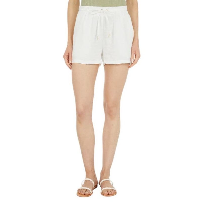 Other Bishop+Young Women’s Medium White Drawstring Summer Shorts Size 30" / US 8 / IT 44 - 1 Thumbnail