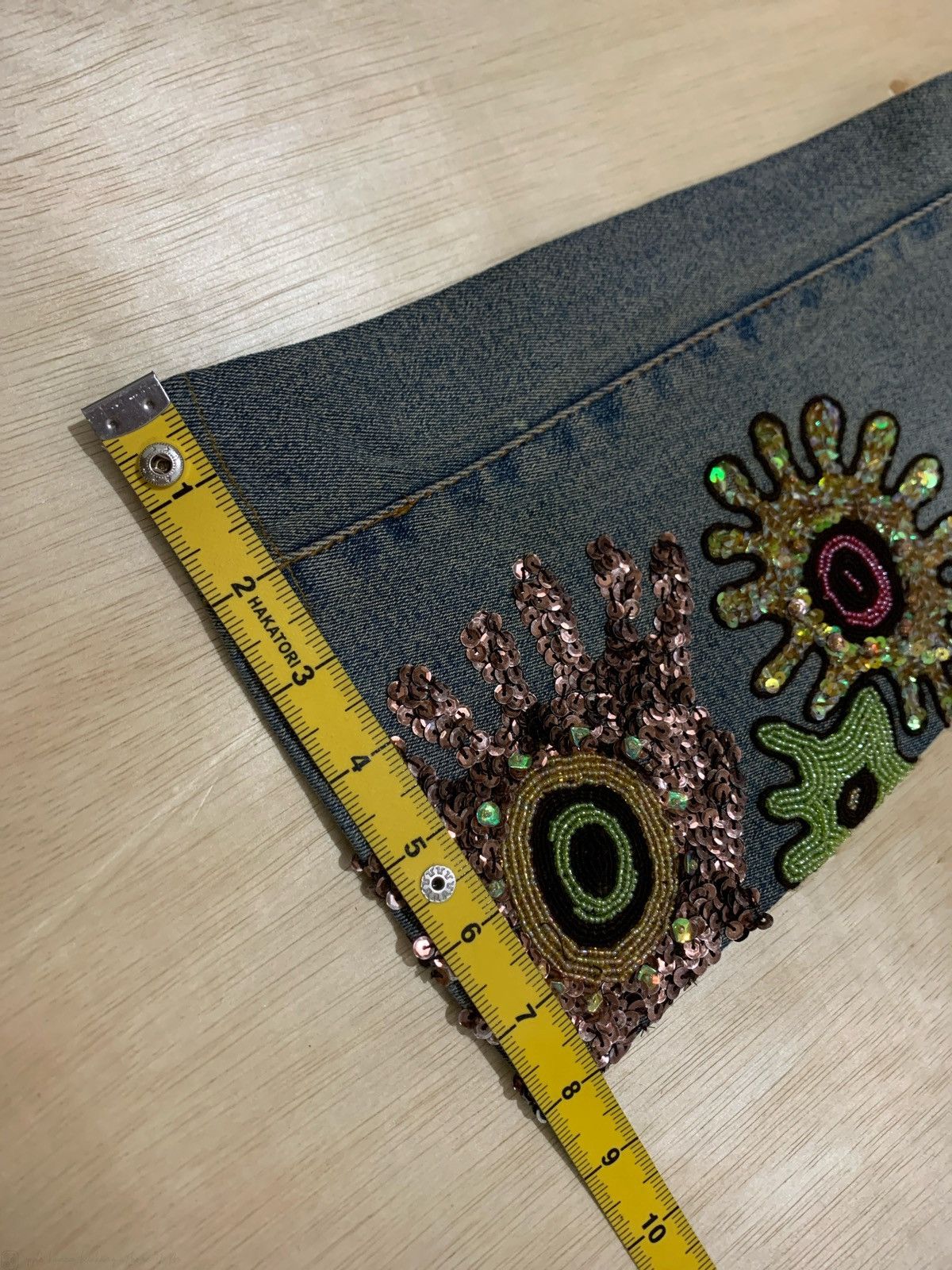 20471120 × Japanese Brand × Vintage Vintage Flare Gothic Jeans Bootcut Size 28" / US 6 / IT 42 - 12 Thumbnail