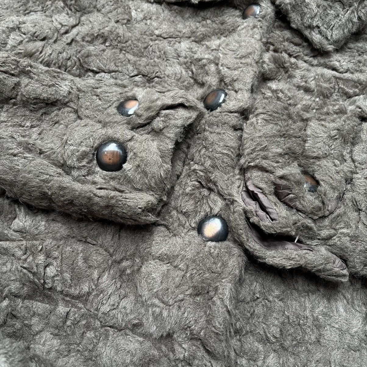 Mango Y2K RARE DESIGN MNG SPORTWEAR Fur Jacket Cropped Size L / US 10 / IT 46 - 7 Thumbnail