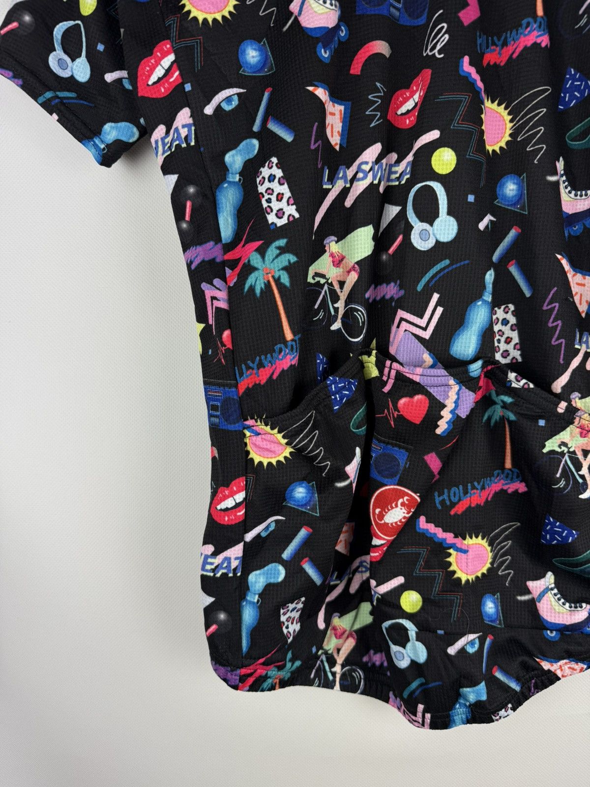 Rapha Castelli LA Sweat Overprinted MulticolorFull Zip Jersey Size US M / EU 48-50 / 2 - 16 Thumbnail