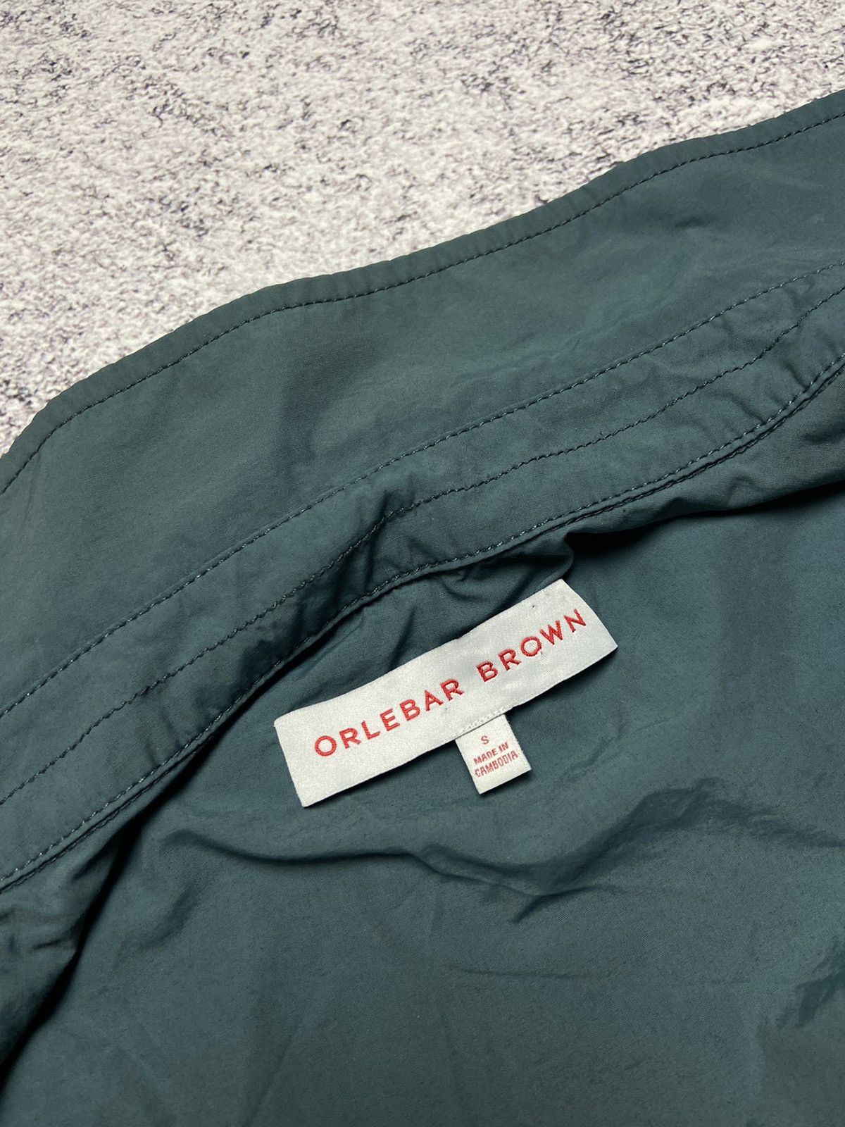 Orlebar Brown Orlebar Brown Metal Jacket Nylon Overshirt Designed Style Size US S / EU 44-46 / 1 - 14 Thumbnail