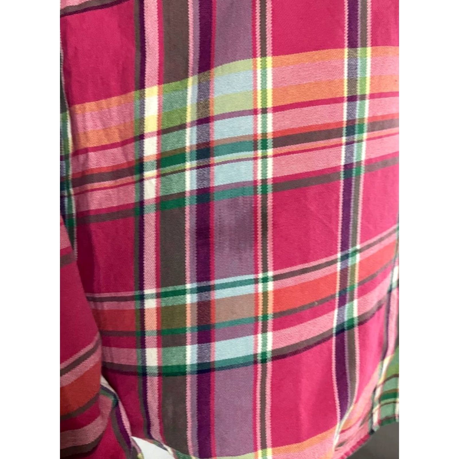 Polo Ralph Lauren Polo Ralph Lauren Shirt Mens Button-Down Multicolor Plaid Long Sleeve Size S Size US S / EU 44-46 / 1 - 7 Thumbnail