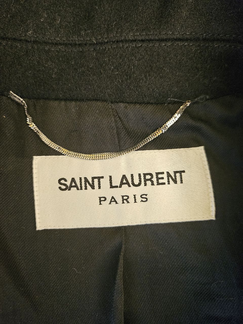 Saint Laurent Paris FW14 AW14 Caban Anchor Double Breasted Coat Size US S / EU 44-46 / 1 - 3 Thumbnail