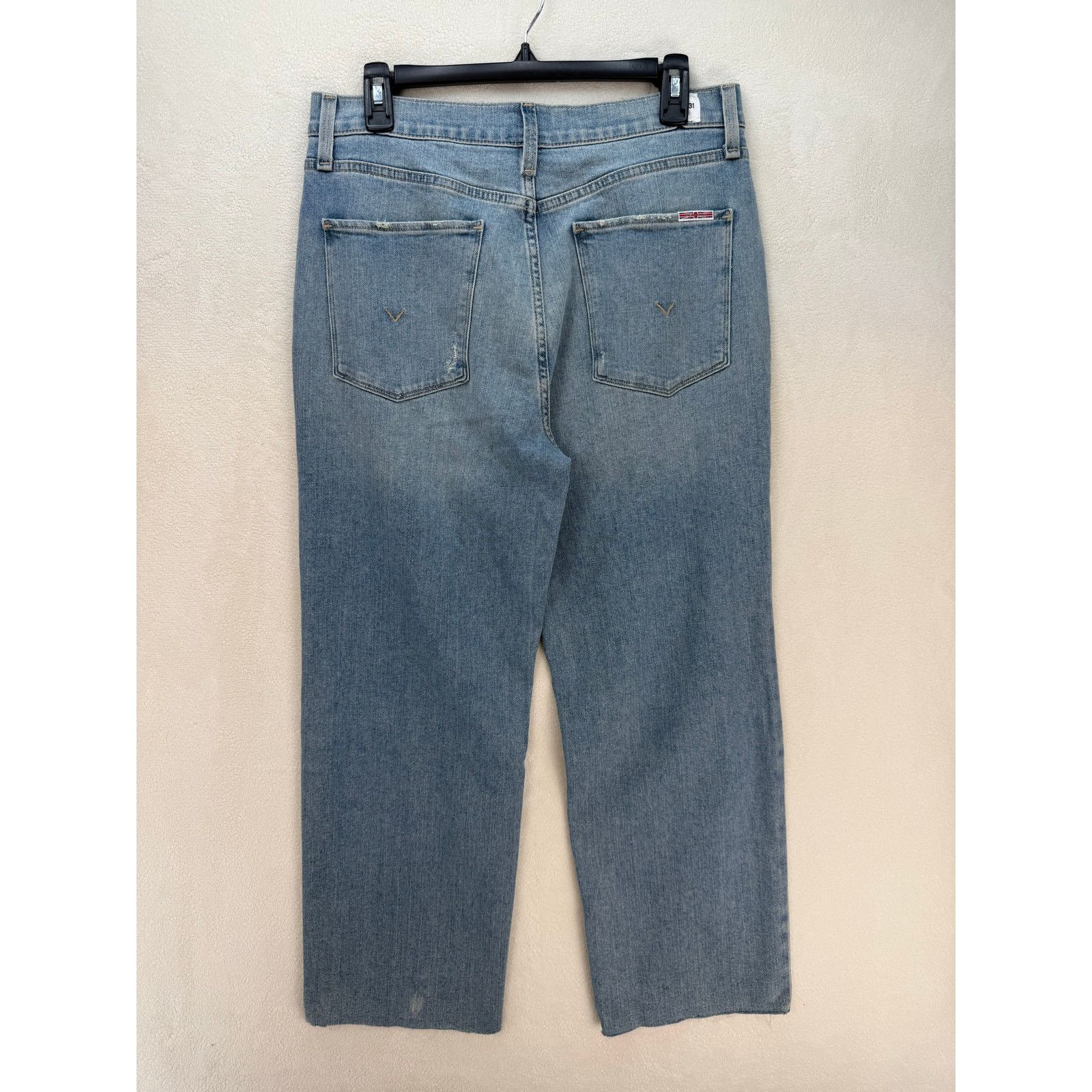 Hudson HUDSON WOMEN'S SIZE 32 NOA MID RISE STRAIGHT CROP LIGHT WA Size 32" / US 10 / IT 46 - 5 Thumbnail