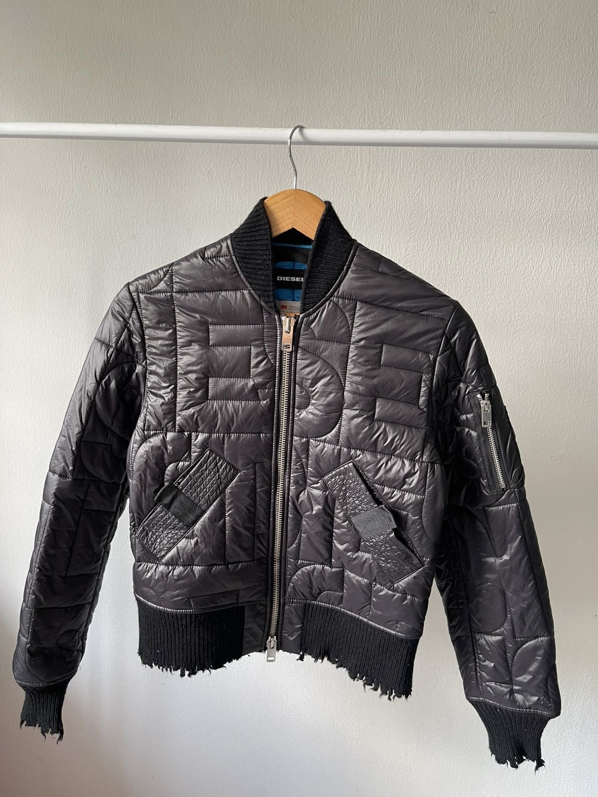 Diesel Diesel Puffer Bomber Jacket Size US XS / EU 42 / 0 - 4 Thumbnail