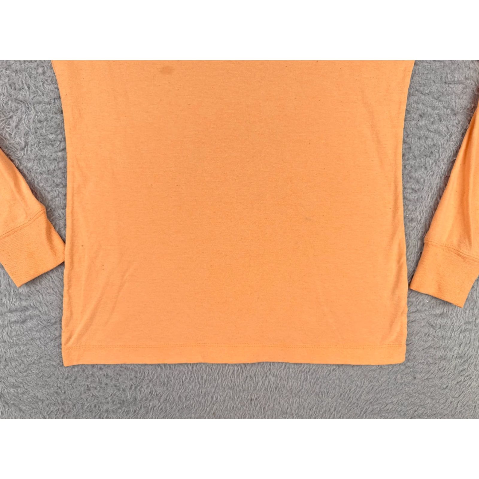 The North Face The North Face Shirt Women Small Petite Orange Long Sleeve Crew Poly Blend Size S / US 4 / IT 40 - 5 Thumbnail