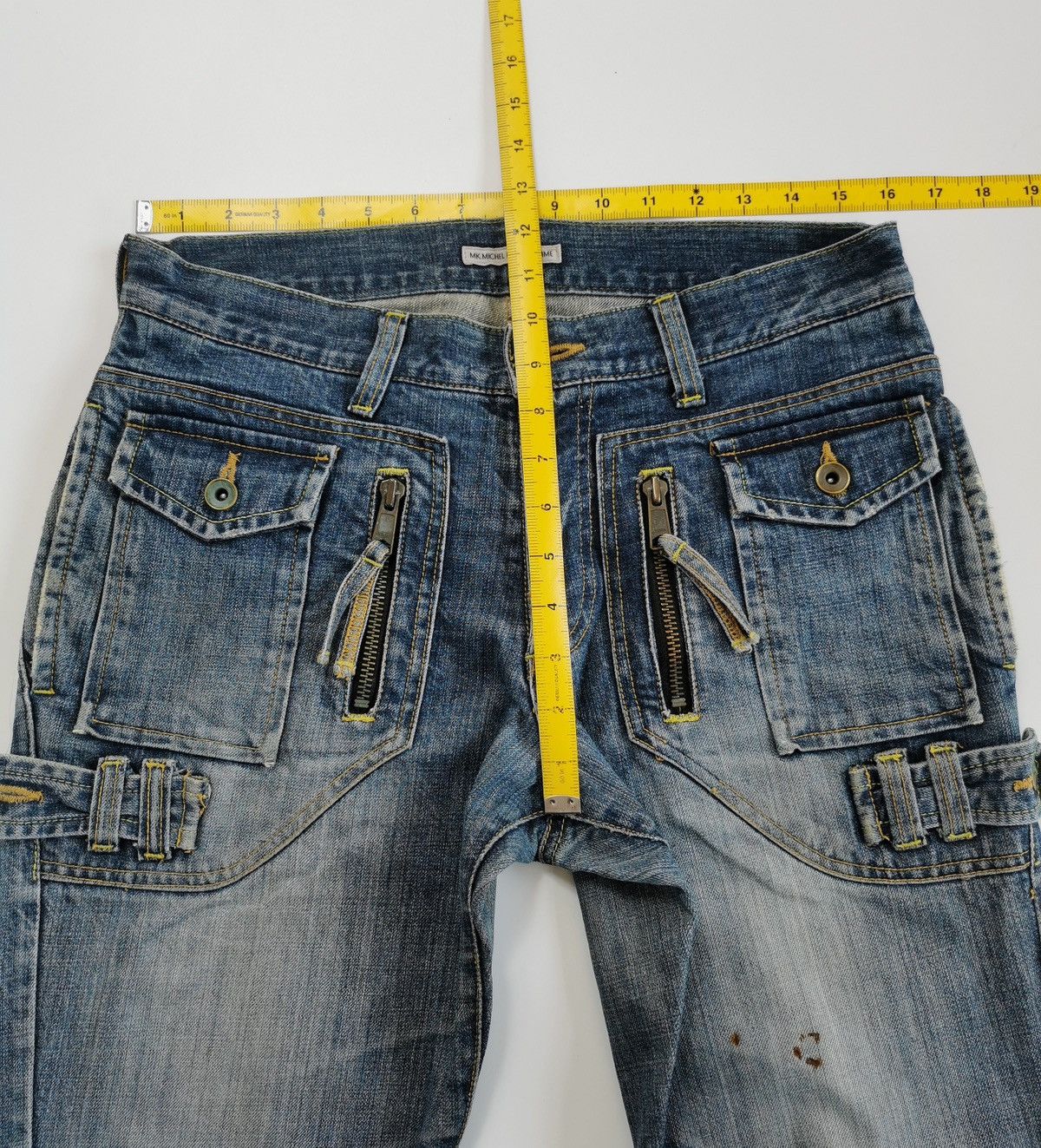Michel Klein Multipocket Michel Klein Homme Japan Denim Jeans Size US 32 / EU 48 - 15 Thumbnail