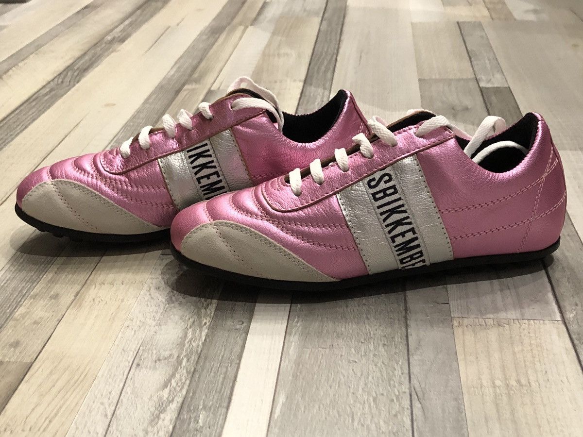 Dirk Bikkembergs Dirk Bikkembergs Pink/Metalic Sneakers Size US 9 / IT 39 - 3 Thumbnail