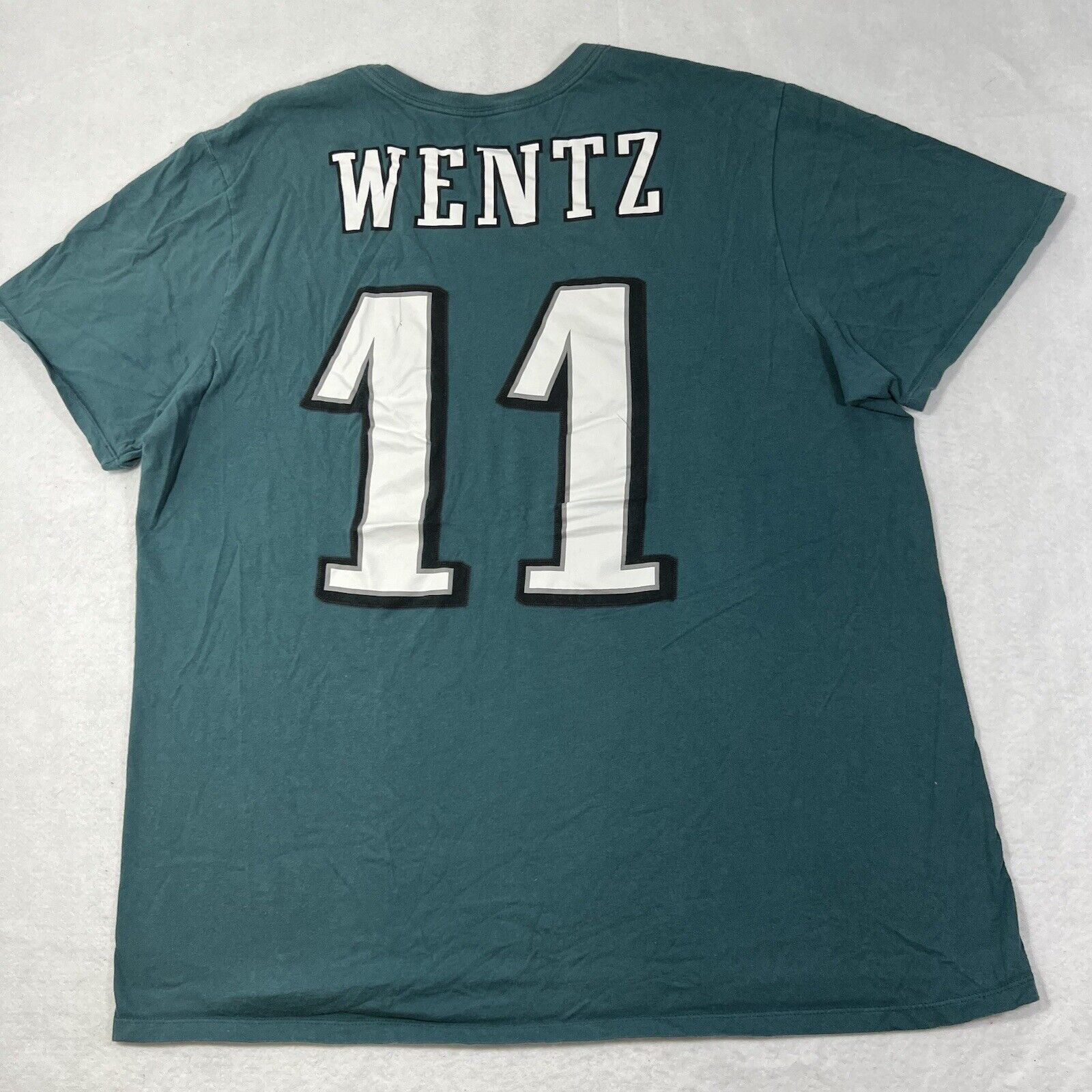 Nike Nike NFL Philadelphia Eagles Tee #11 Carson Wentz T Shirt Size US XL / EU 56 / 4 - 8 Thumbnail