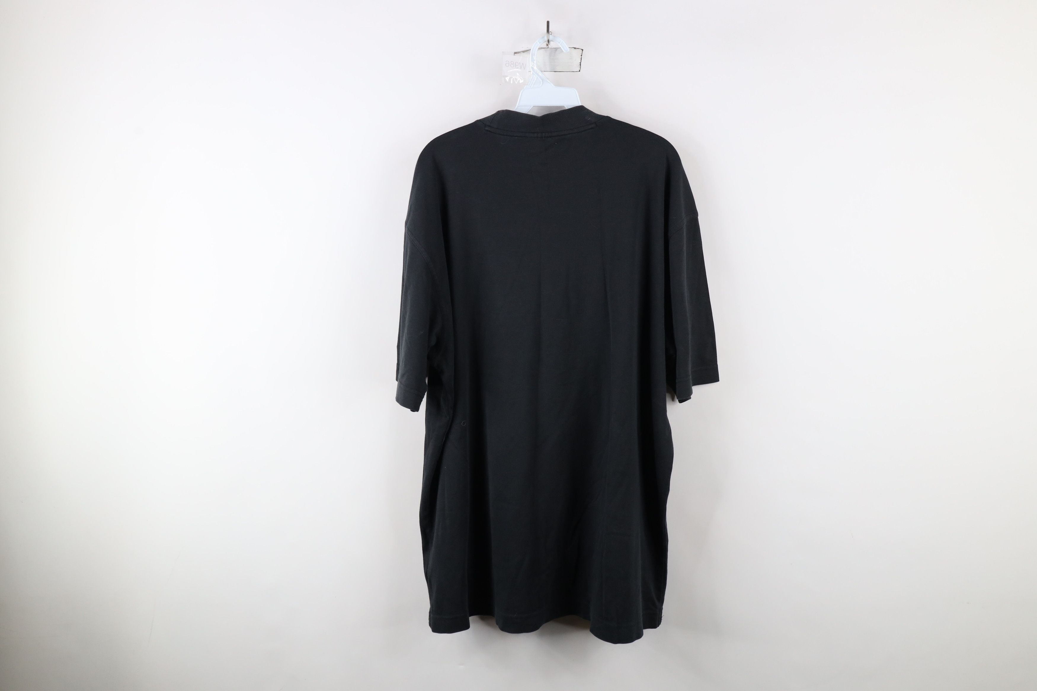 Nike × Vintage Vintage Nike Golf Scott Mini Swoosh Mock Neck T-Shirt Black Size US XL / EU 56 / 4 - 10 Thumbnail