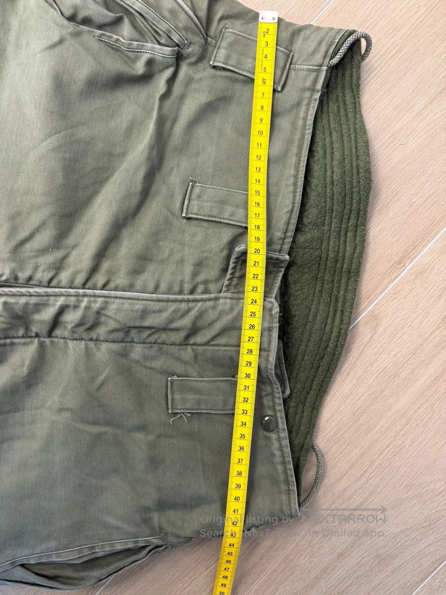 Vintage US Military Copper Zipper Deck Pants Size M. Size US 30 / EU 46 - 4 Thumbnail
