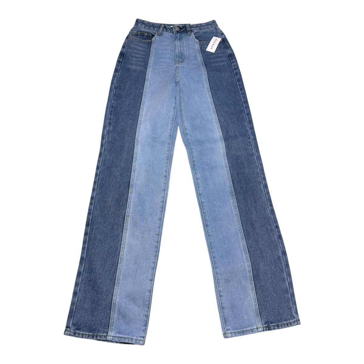 Pacsun NWT Pacsun 90’s Boyfriend Colorblock Blue Jeans Women’s 25 Size 25" / US 0 / IT 36 - 4 Thumbnail