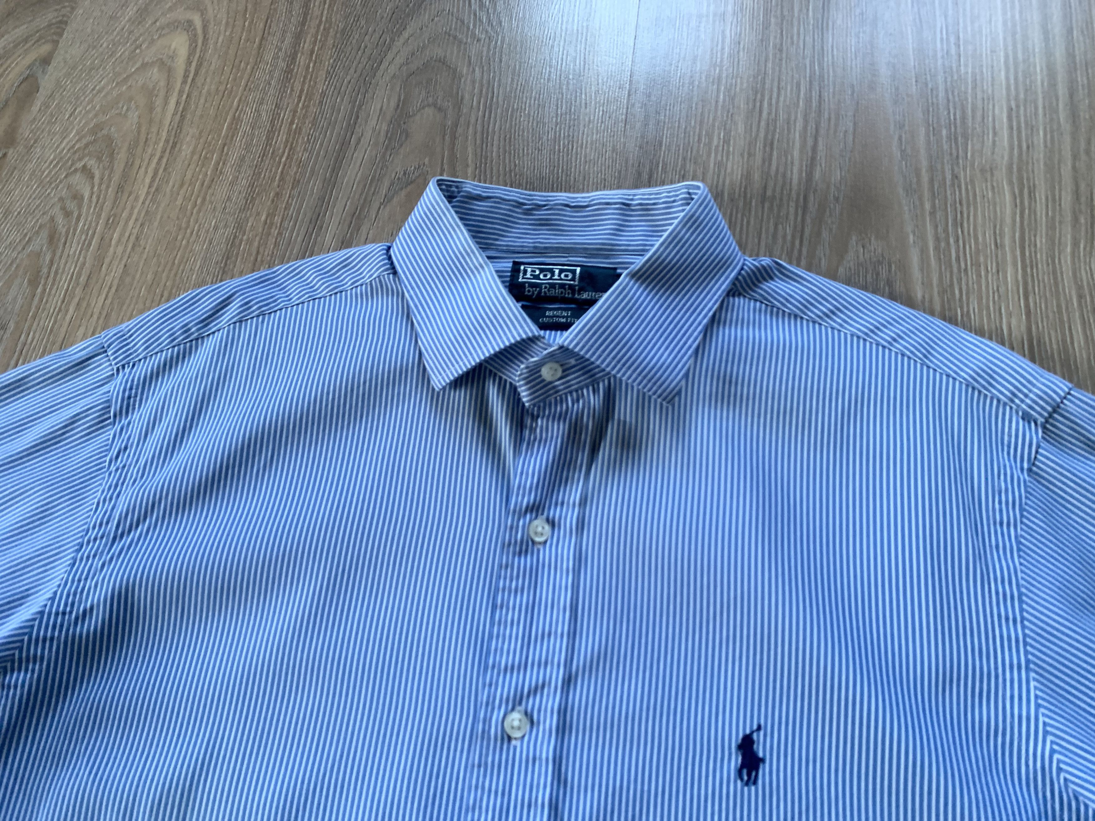 Polo Ralph Lauren Polo Ralph Lauren Custom Fit Long Sleeve Stripe Shirt Size US XXL / EU 58 / 5 - 4 Thumbnail