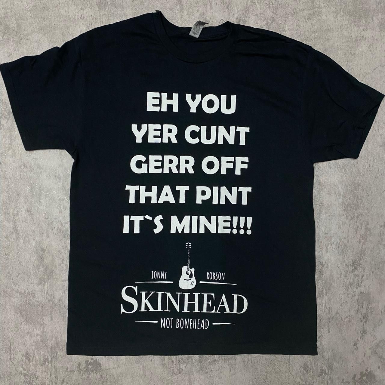 Other Black Skinhead Not Bonehead T-shirt #Punk #Skate Size US L / EU 52-54 / 3 - 1 Thumbnail