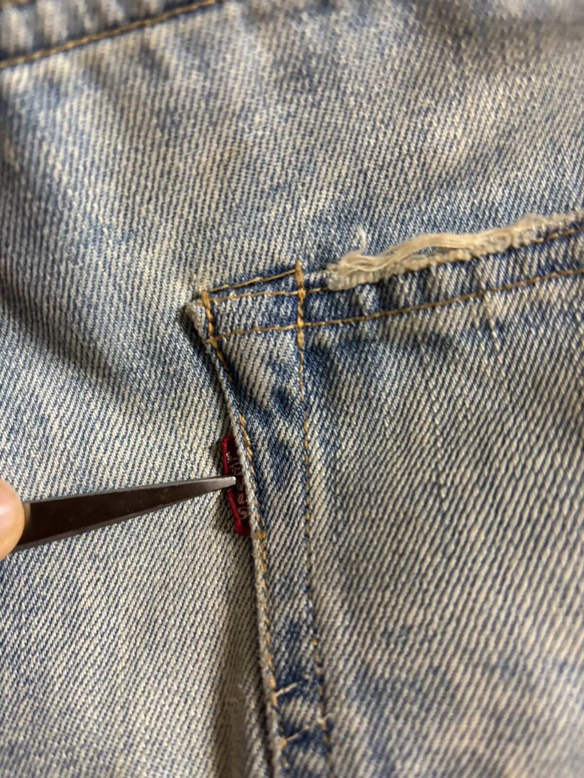 Levi's Vintage Clothing Levi’s 55501 LVC Japan Made Big E Selvedge W32 Size US 32 / EU 48 - 4 Thumbnail