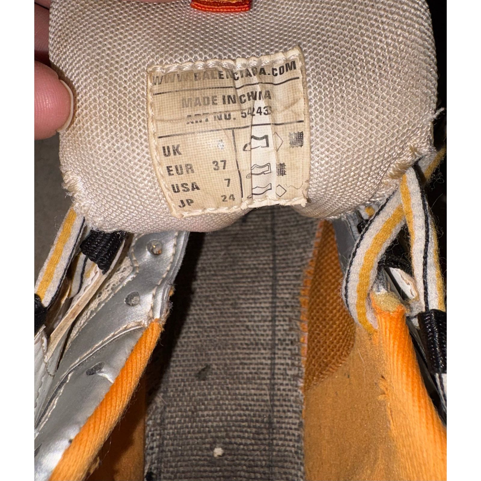 Balenciaga Balenciaga track 37 running size 7 women’s pre owned Size US 7 / IT 37 - 8 Thumbnail