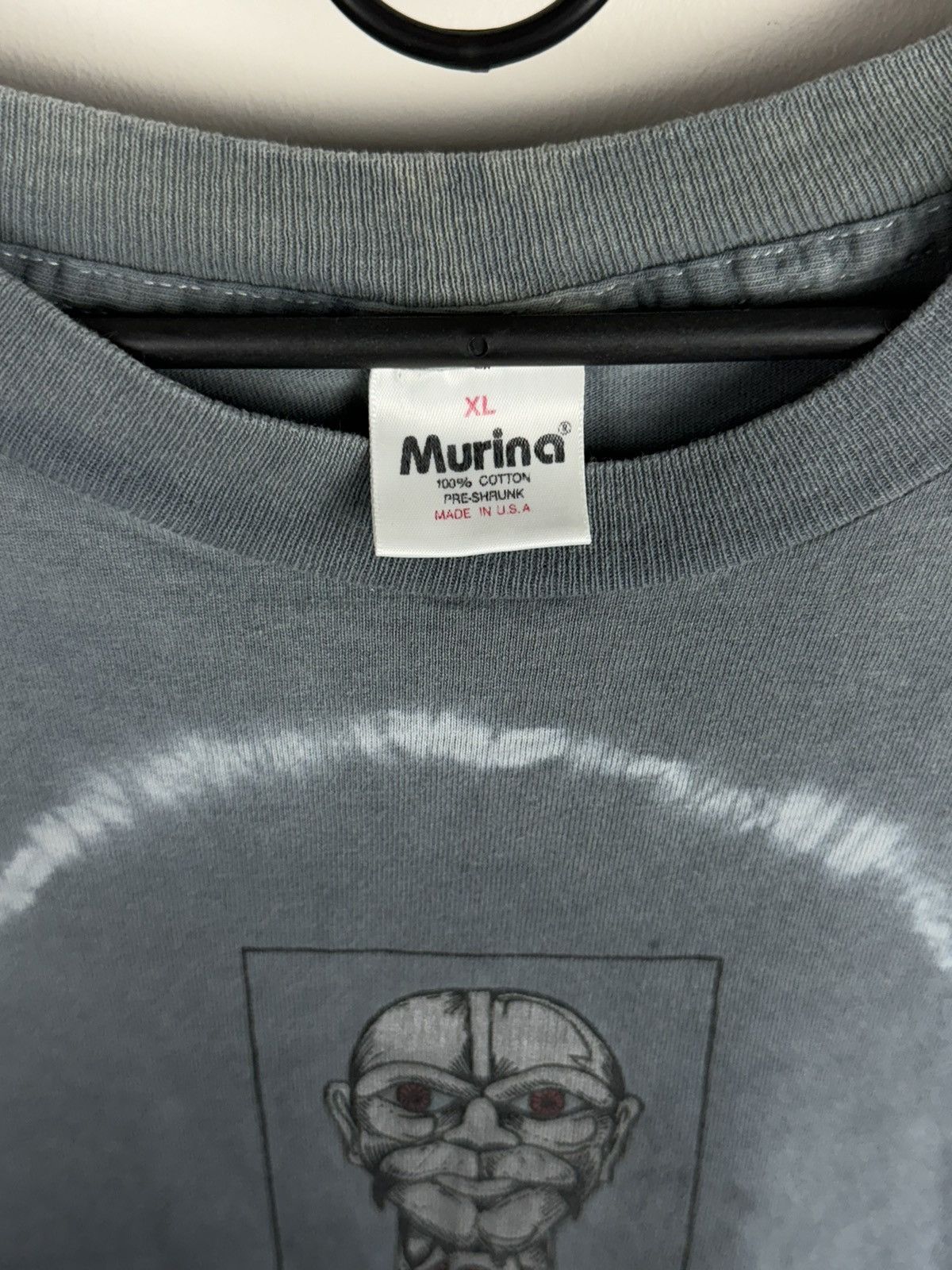 Band Tees × Vintage Vintage t shirt Murina USA single stitch 00s original item Size US XL / EU 56 / 4 - 4 Thumbnail