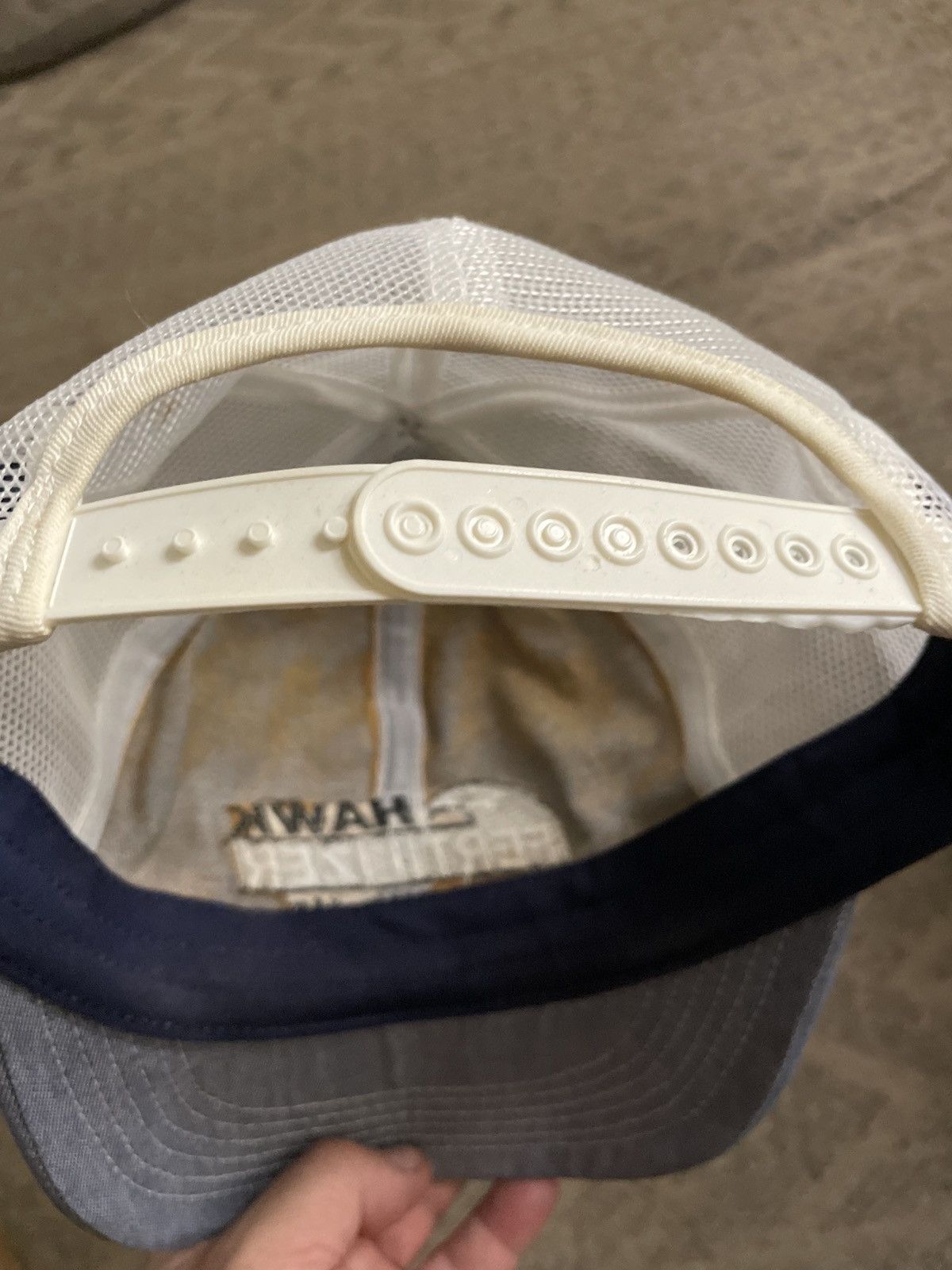 Vintage Hawk Fertilizer Bolivar MO SnapBack Trucker Hat Cap FARMER 🇺🇸 Size ONE SIZE - 9 Thumbnail