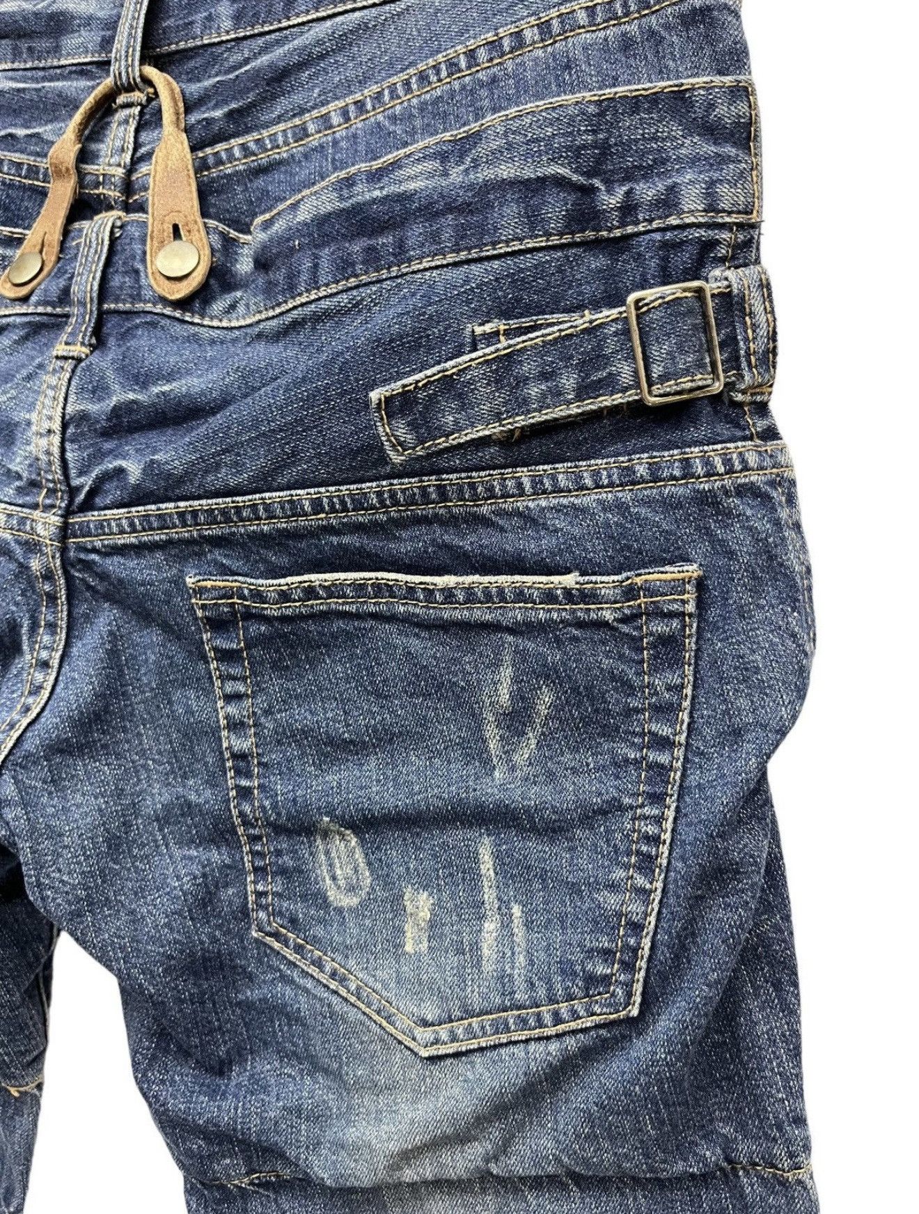 PPFM PPFM Punk Real Double Waist Ripped Unique Design Size US 32 / EU 48 - 10 Thumbnail