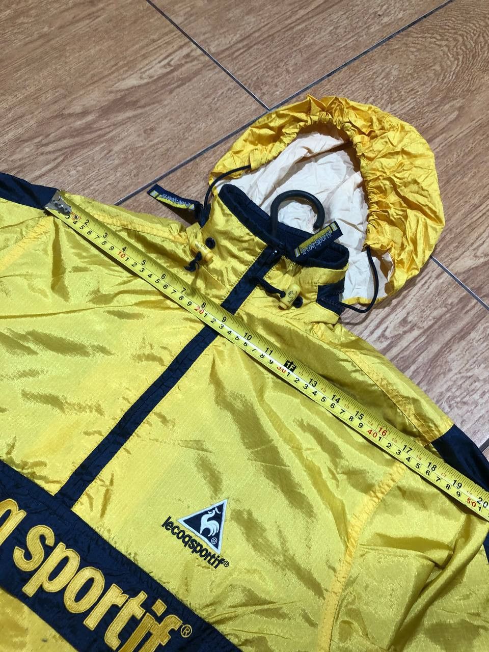 Le Coq Sportif Vintage Le Coq Sportif Windbreaker Jacket Zip Moto Size US M / EU 48-50 / 2 - 15 Thumbnail