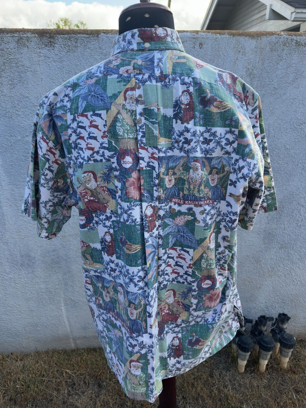 Reyn Spooner Reyn Spooner Mele Kalikimaka Christmas Shirt Men's XL Size US XL / EU 56 / 4 - 2 Thumbnail