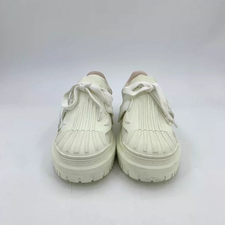 Dior White Thick Sole Casual Sneakers by Christian Dior-2505 Size US 10 / EU 43 - 3 Thumbnail