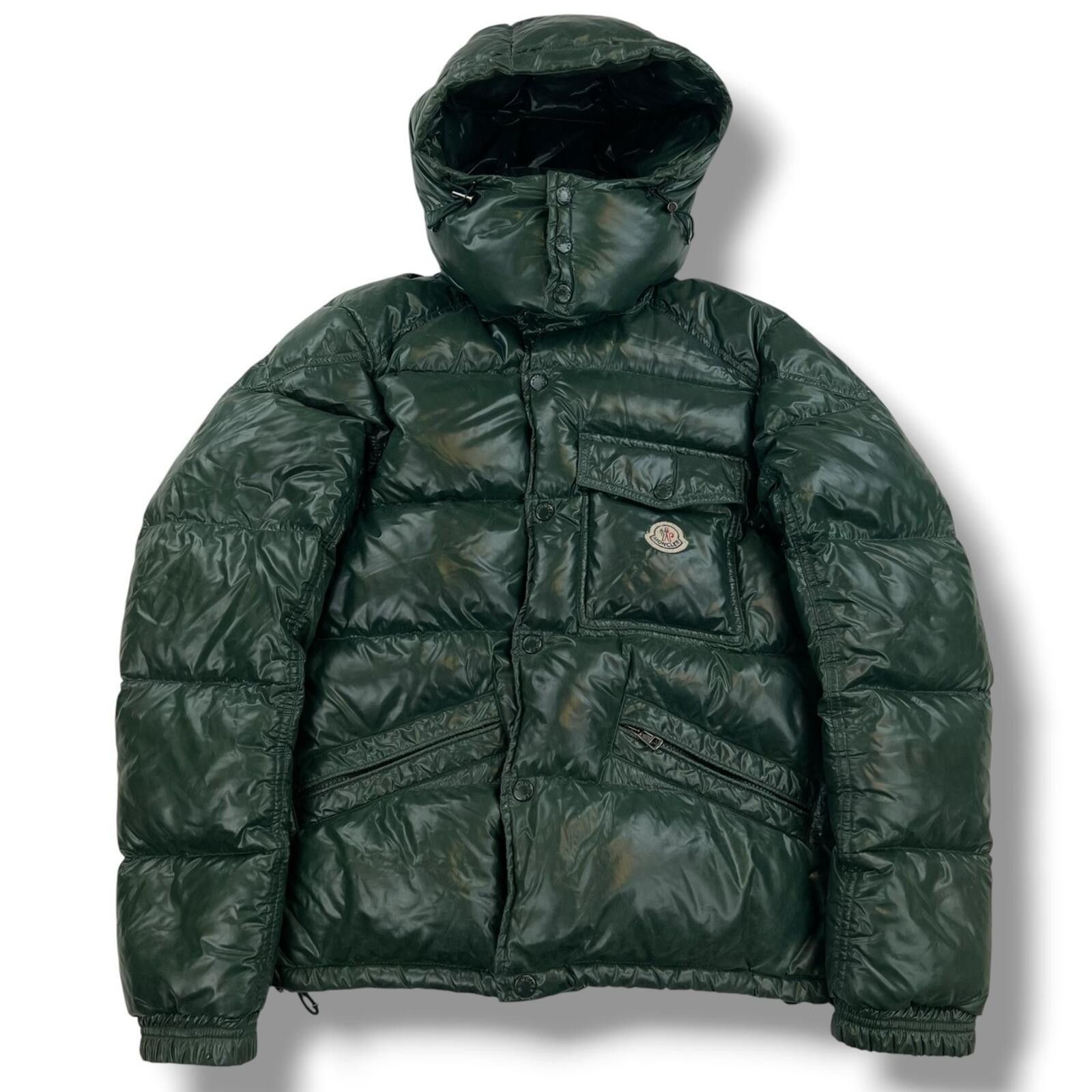 Moncler Moncler Karak Pine Green Puffer Jacket Size US S / EU 44-46 / 1 - 2 Thumbnail