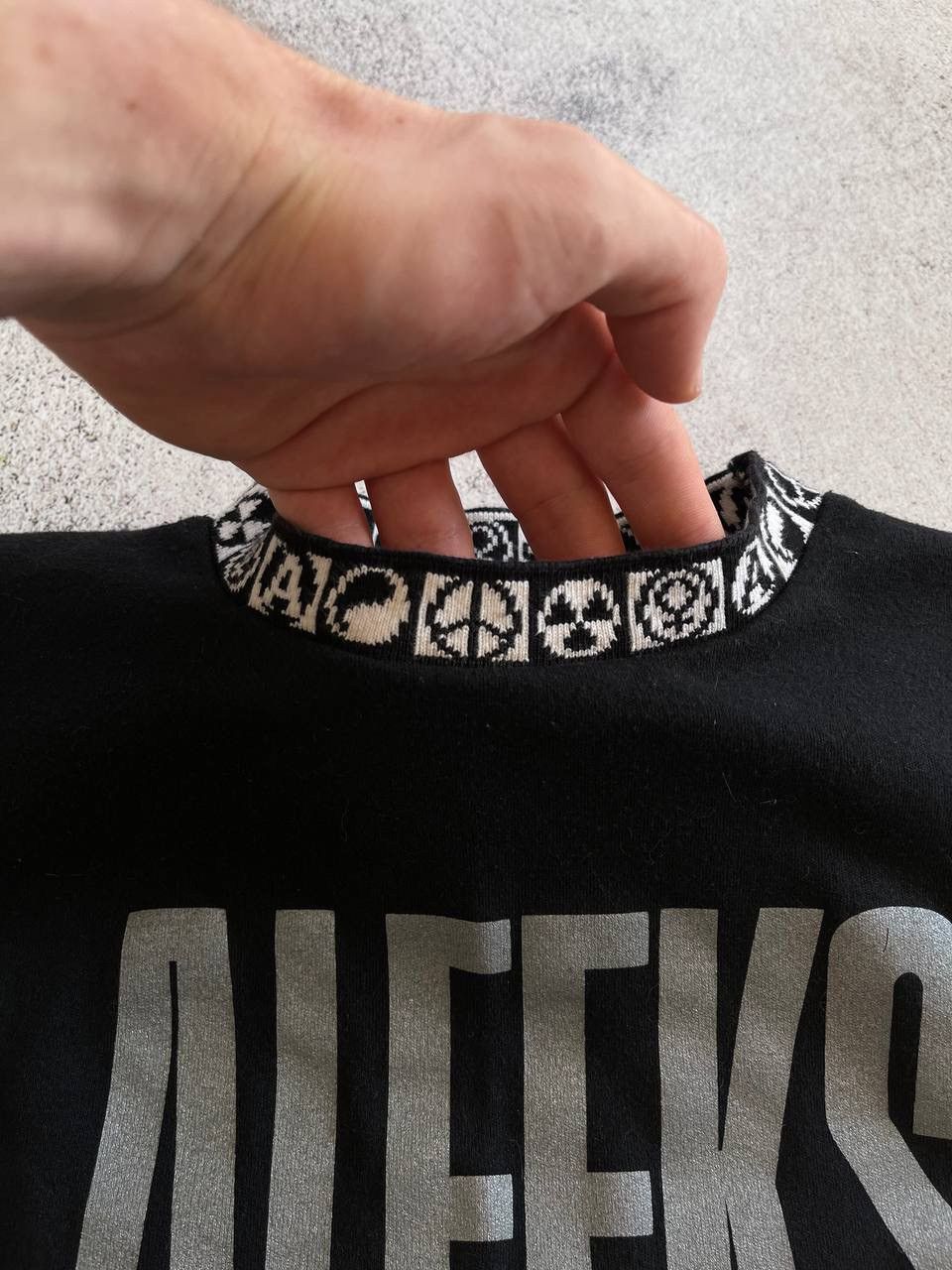 1017 ALYX 9SM × Alyx Alyx Visual Women’s Black Shirt Made Italy Big Logo Size XS Size XS / US 0-2 / IT 36-38 - 5 Thumbnail