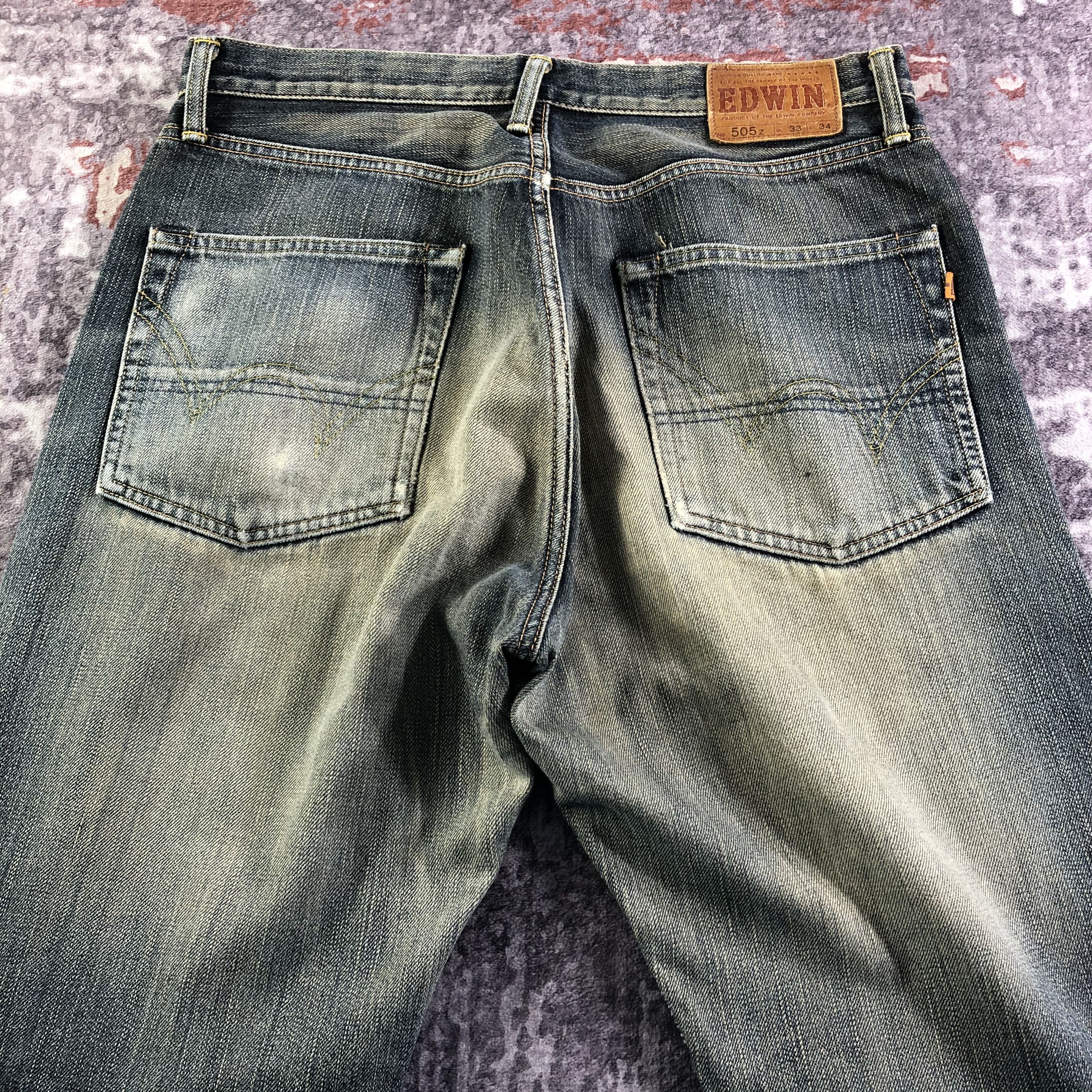 Edwin Vintage Edwin 505 Selvedge Jeans-JM3656 Size US 35 - 4 Thumbnail
