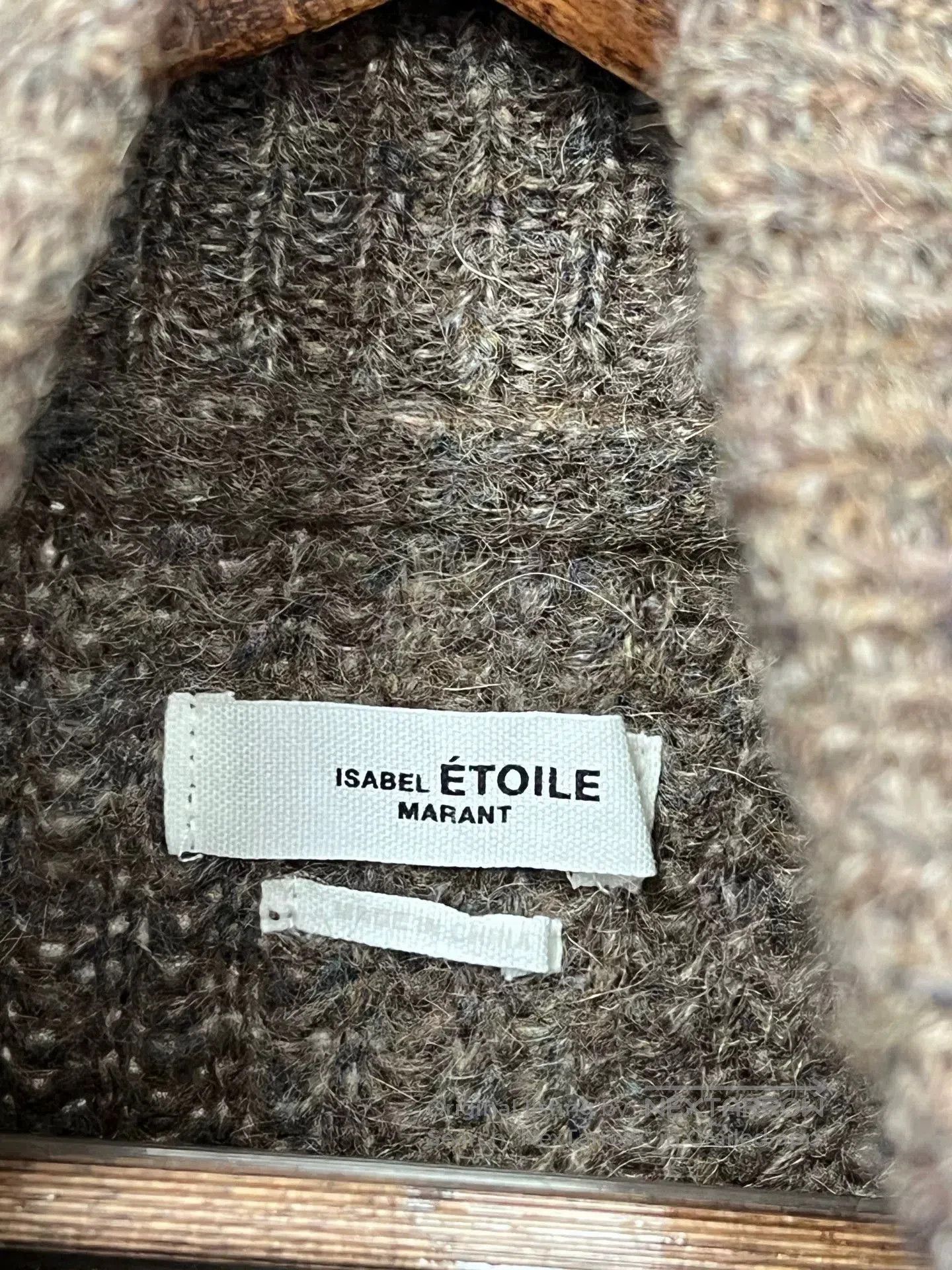 Isabel Marant Etoile Oatmeal Mohair Half-Zip Pullover. Size S / US 4 / IT 40 - 4 Thumbnail