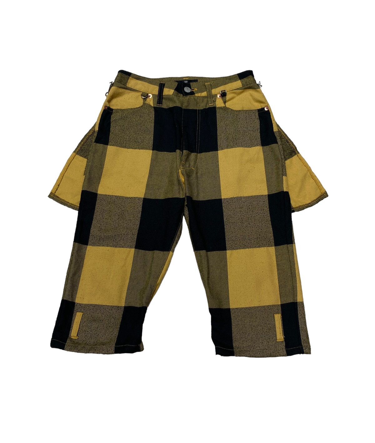 image of Lovers Rock x Vintage Super Lovers Short Pants 1990S in Yellow, Men's (Size 26)