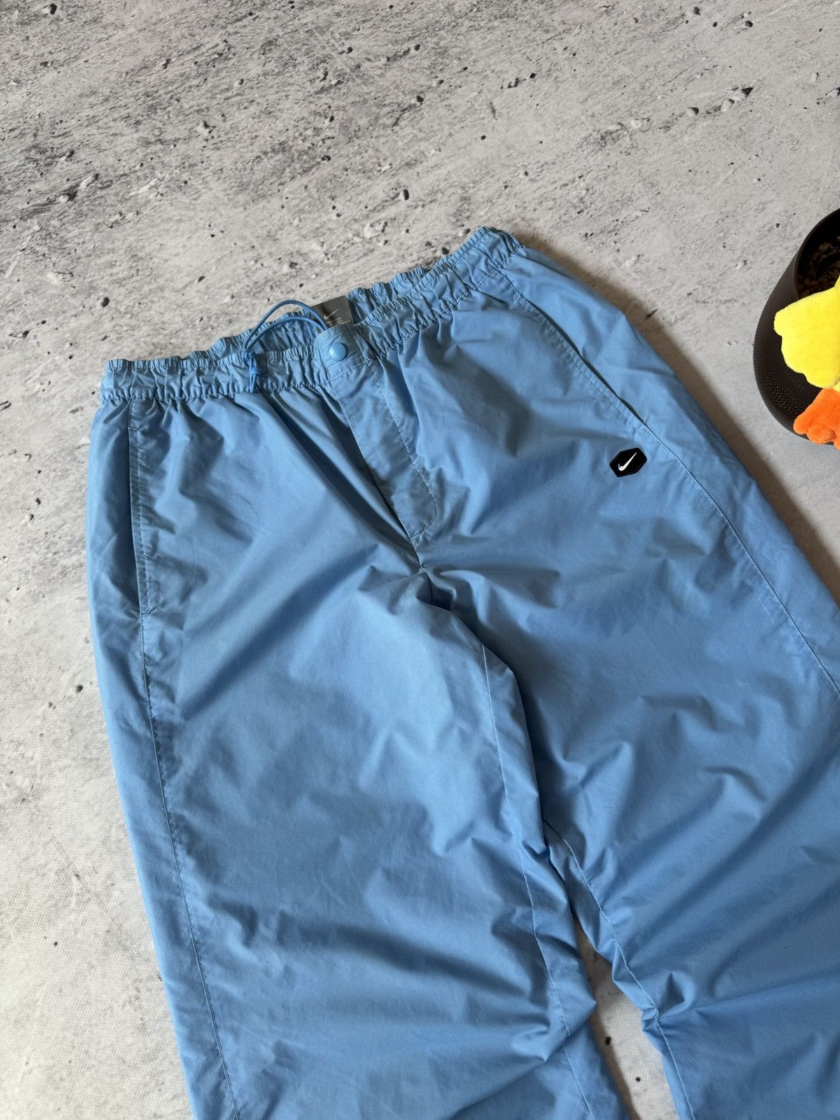 Nike × Vintage NIKE NYLON VINTAGE Y2K OVERSIZE BAGGY FIT PANTS SWEATPANTS Size US 34 / EU 50 - 5 Thumbnail