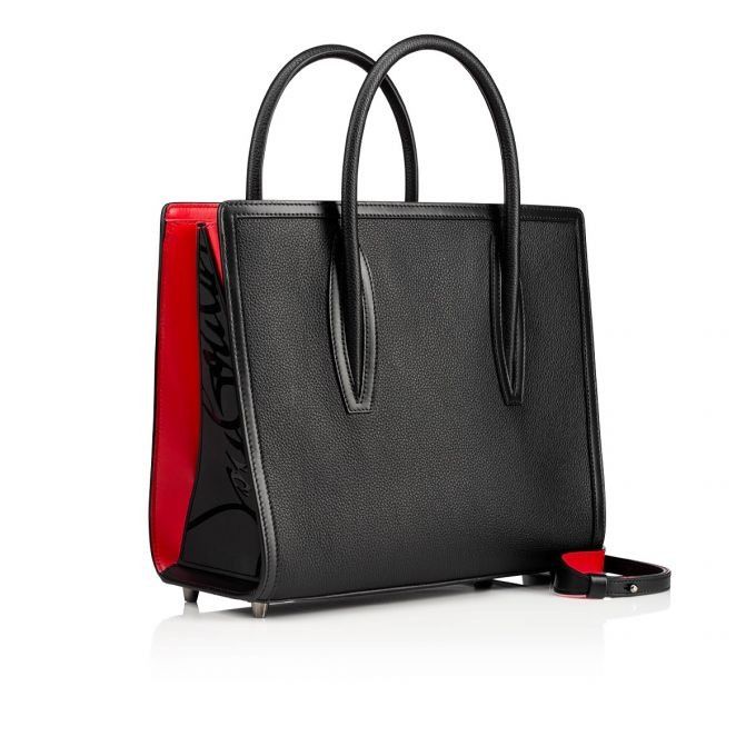 Christian Louboutin o1s1wg110125 Size:OS/Leather Tote Bag in Black Size ONE SIZE - 4 Thumbnail