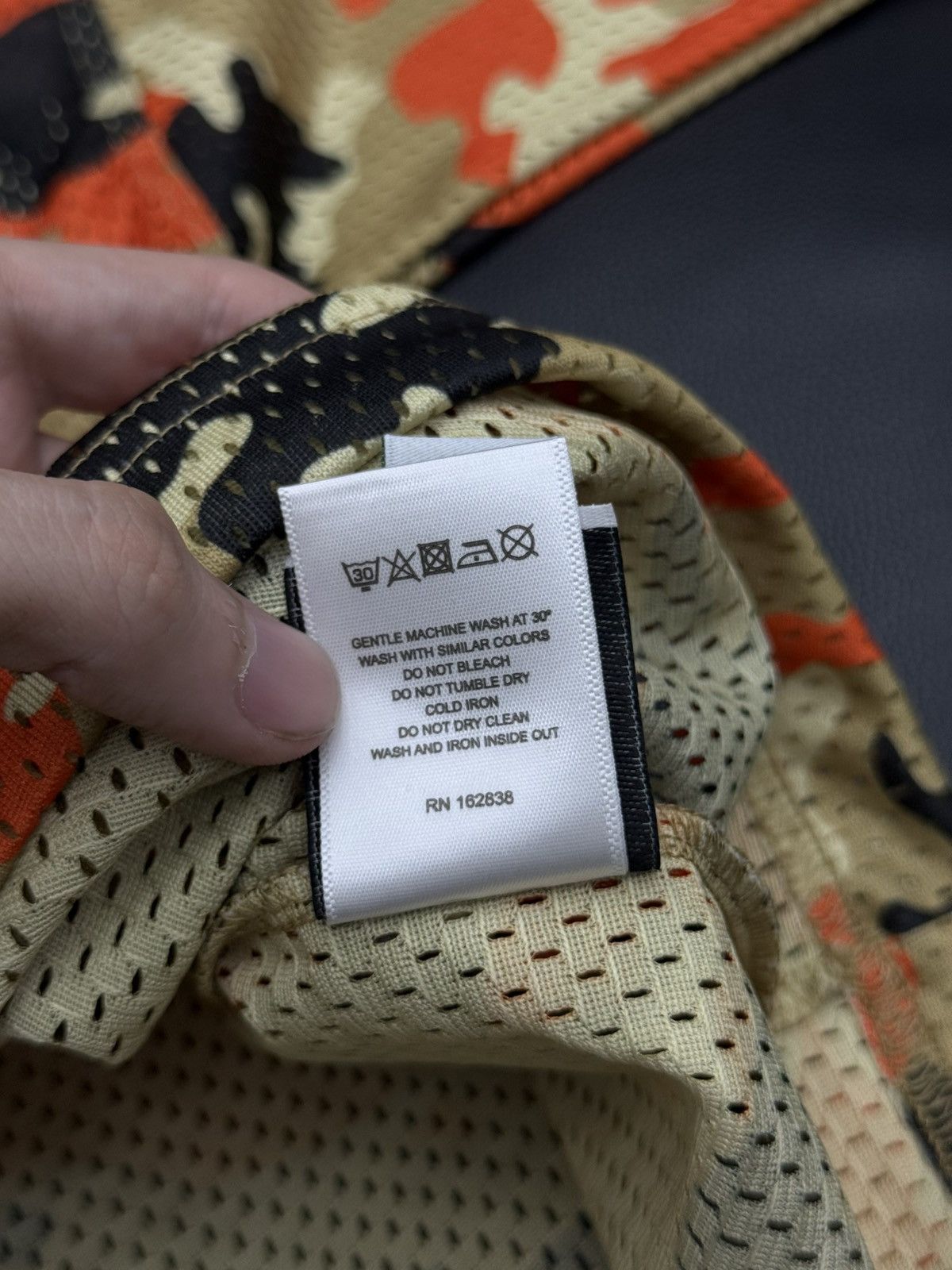 DENIM TEARS Denim Tears Tan Orange Camo Cotton Wreath Jersey (XL) (NEW) Size US XL / EU 56 / 4 - 12 Thumbnail