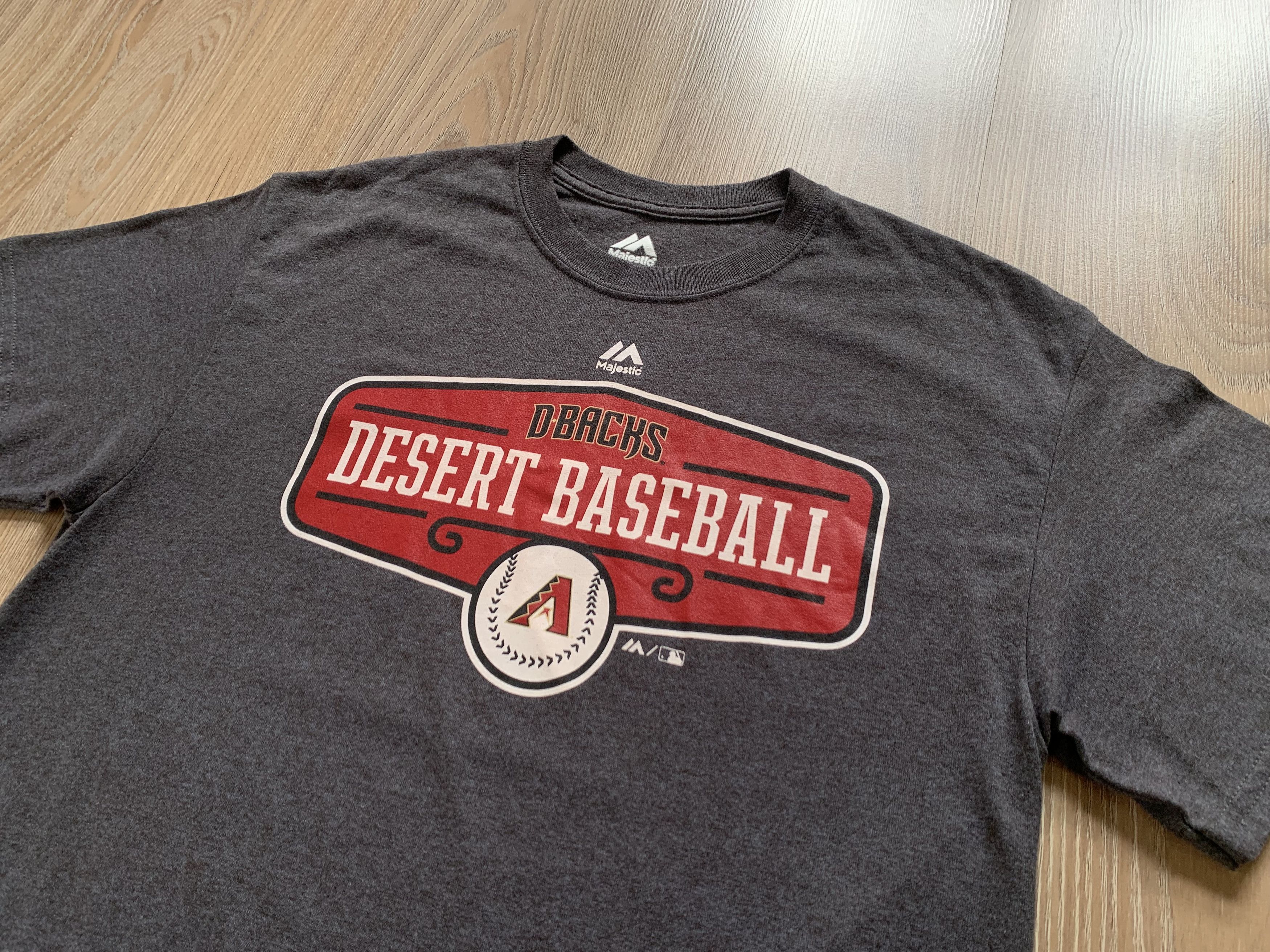 Majestic × Vintage Majestic D Backs Desert Basketball T Shirt Size US M / EU 48-50 / 2 - 4 Thumbnail
