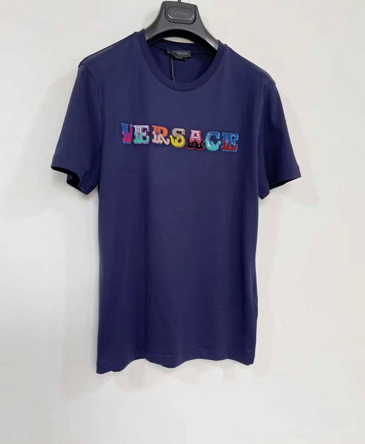 Versace VERSACE Embroidered Short Sleeve T-shirt J30 Size US XS / EU 42 / 0 - 2 Thumbnail