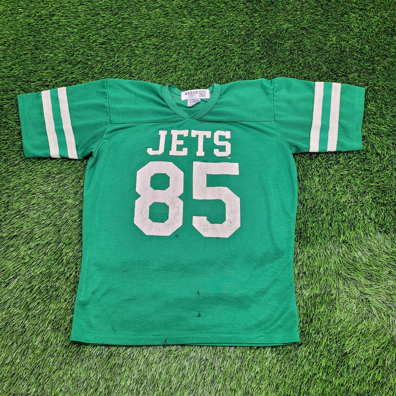 Vintage VTG 80s NY Jets Jersey Medium Wesley-Walker #85 Made In USA Size US M / EU 48-50 / 2 - 1 Thumbnail