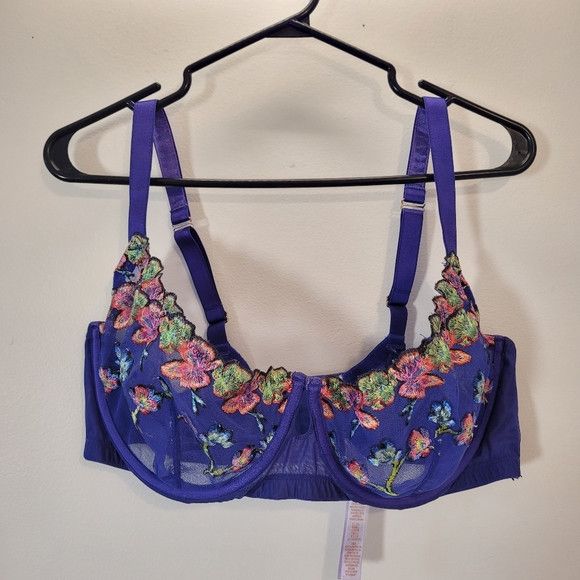 Other Savage X Fenty Western Wildflower Balconette Bra - 40G Size ONE SIZE - 3 Thumbnail
