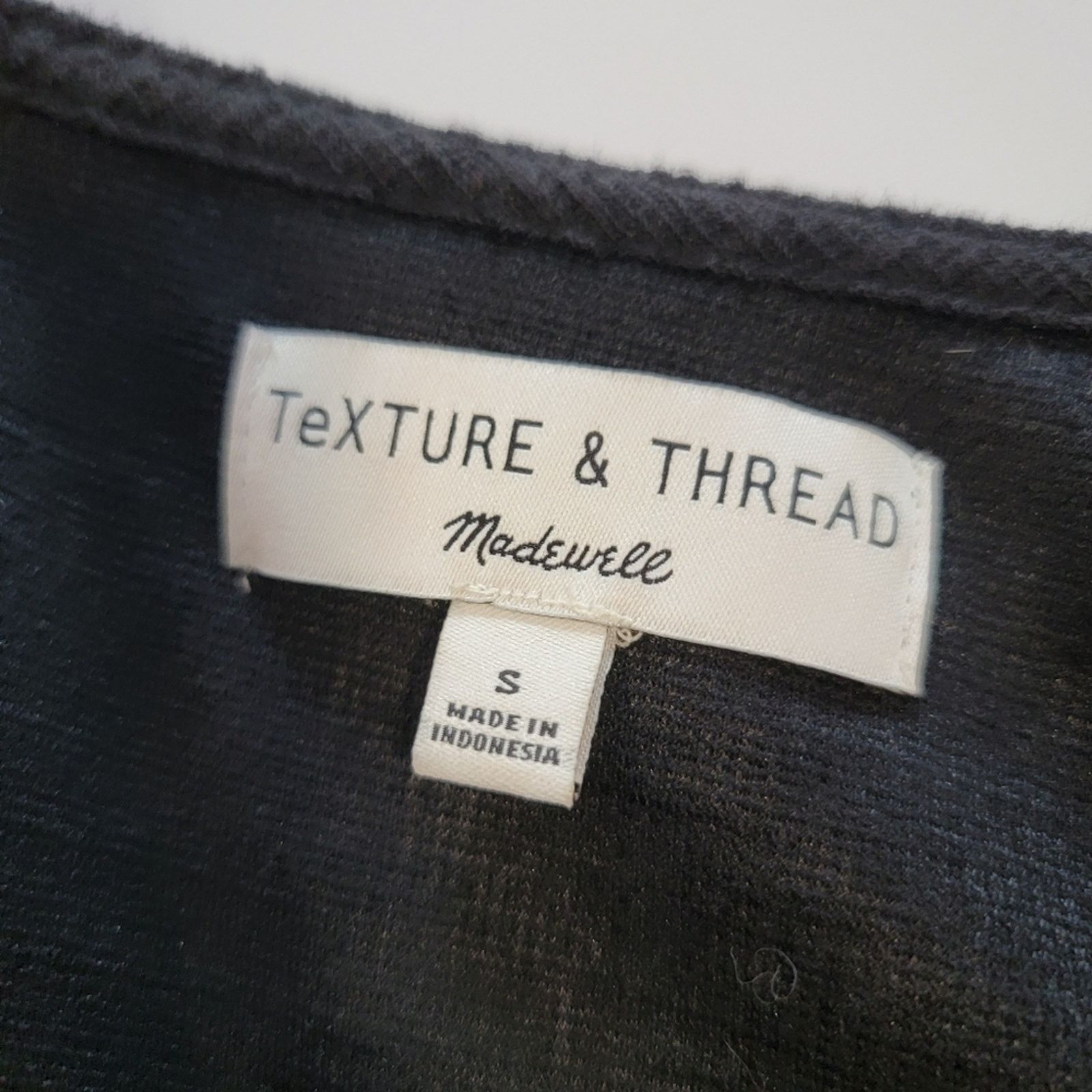 Madewell Madewell Textured & Tread Puff Sleeve Dress - S Size S / US 4 / IT 40 - 7 Thumbnail