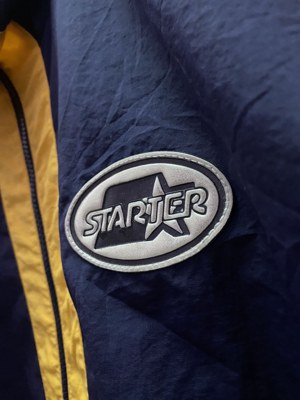 Starter × Vintage Vintage Starter Michigan Styled Light Jacket Size US L / EU 52-54 / 3 - 11 Thumbnail