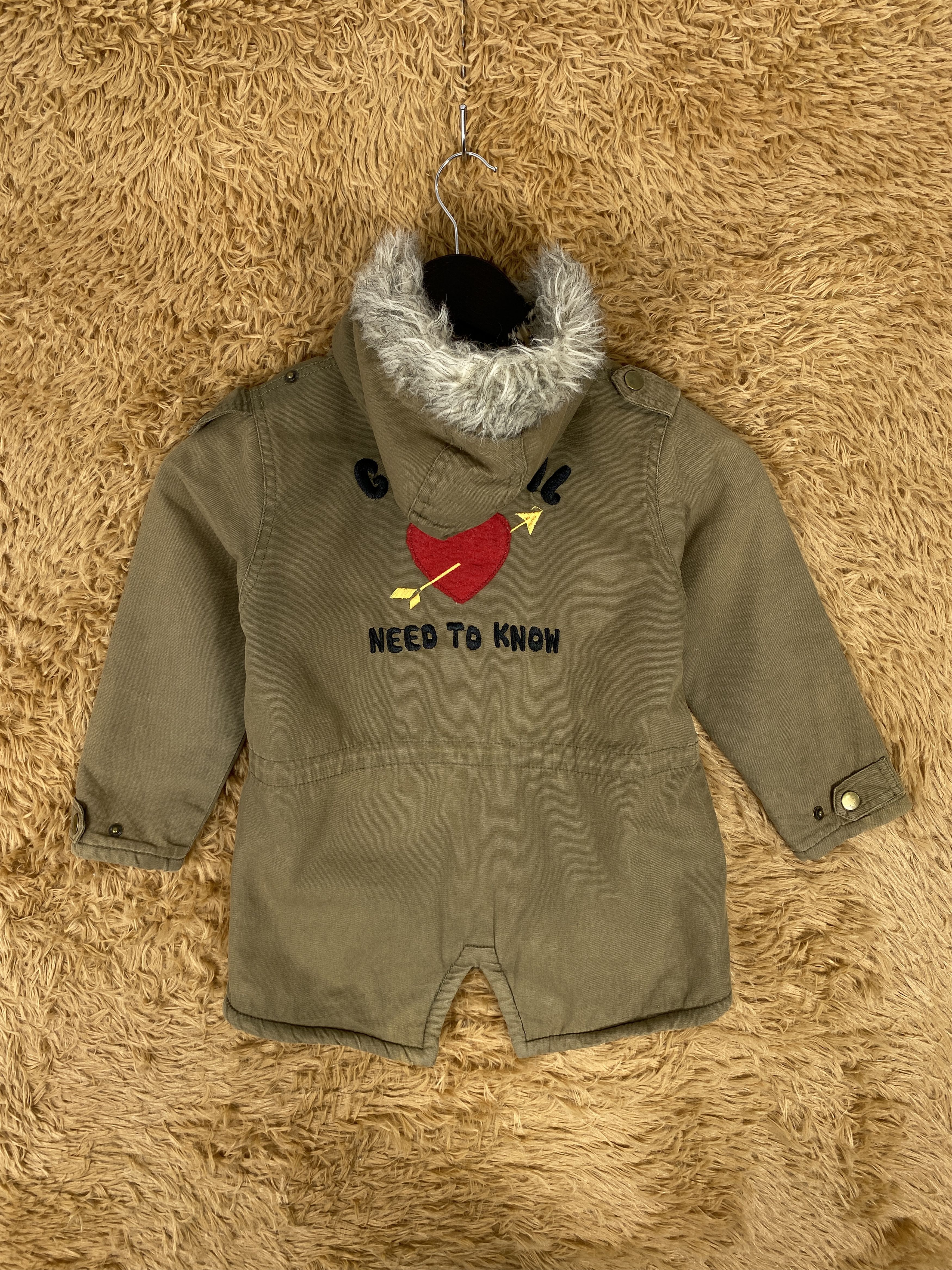 Japanese Brand × Vintage Vintage Kids Skip Land Fleece Lining Jacket Size US XXS / EU 40 - 1 Thumbnail