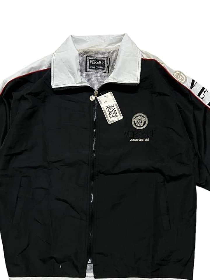 Versace × Versace Jeans Couture VERSACE MEDUSA BIG LOGO WINDBREAKER JACKET Size US L / EU 52-54 / 3 - 2 Thumbnail