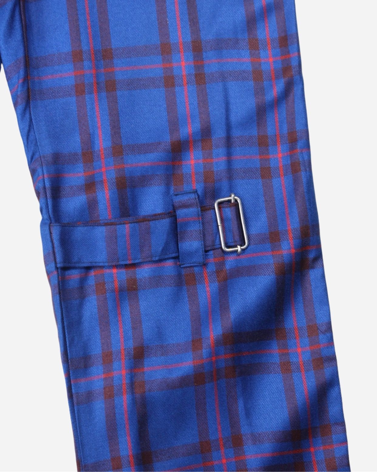 If Six Was Nine 2000S DEVIL N BASS TARTAN BONDAGE PANTS Size US 29 - 7 Thumbnail