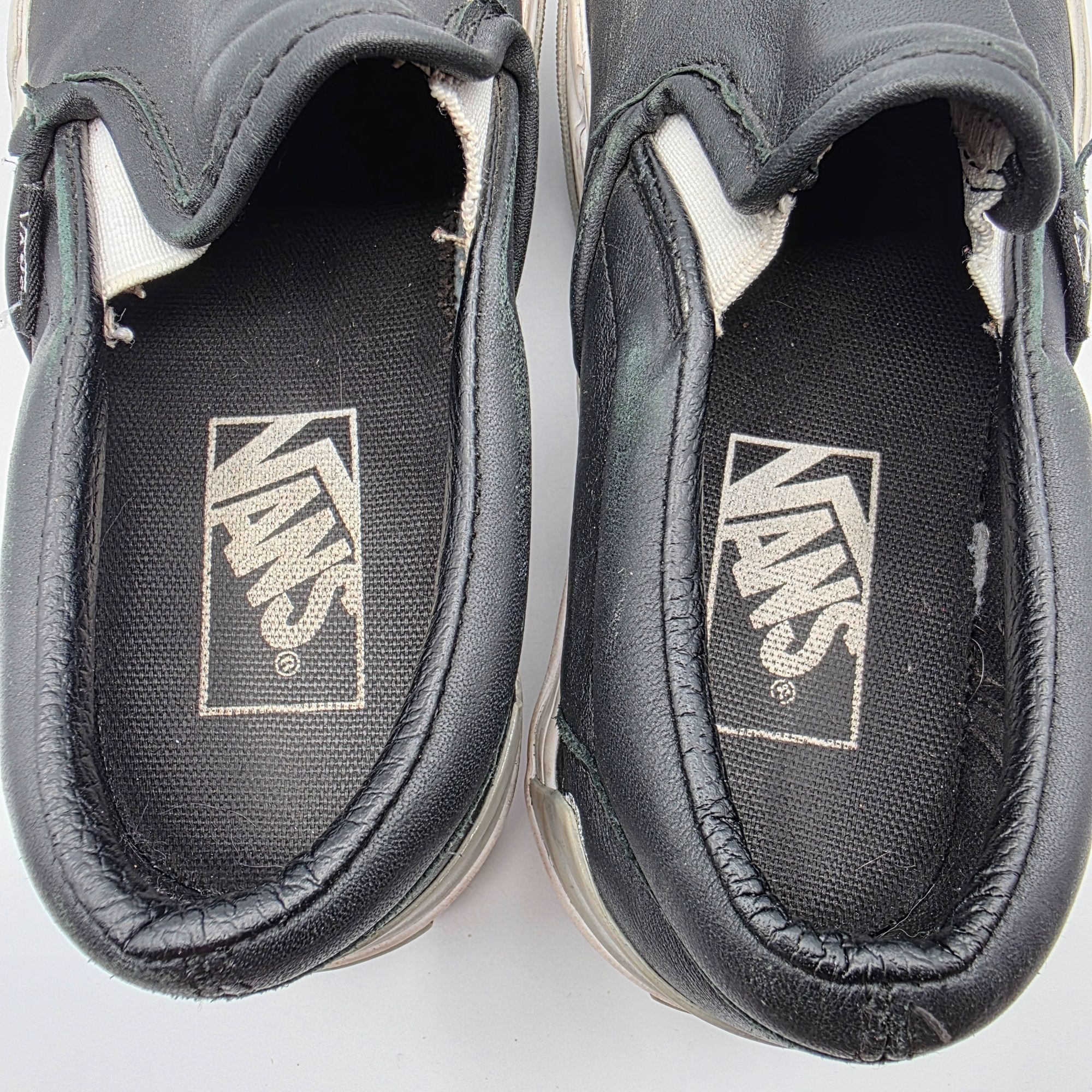 Vans Vans Old Skool Stacked Womens Size 5 Shiny Black Silver Whit Size US 5 / IT 35 - 6 Thumbnail