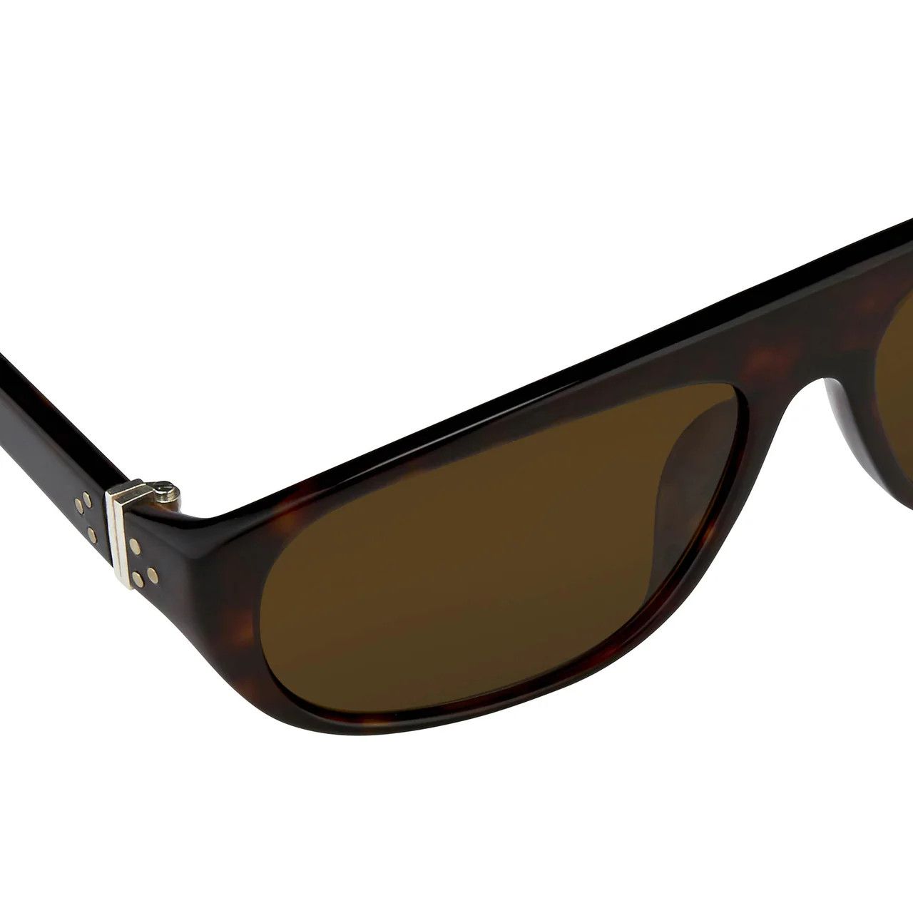 Ann Demeulemeester Ann Demeulemeester Sunglasses Tortoise Shell and Brown Size ONE SIZE - 1 Thumbnail