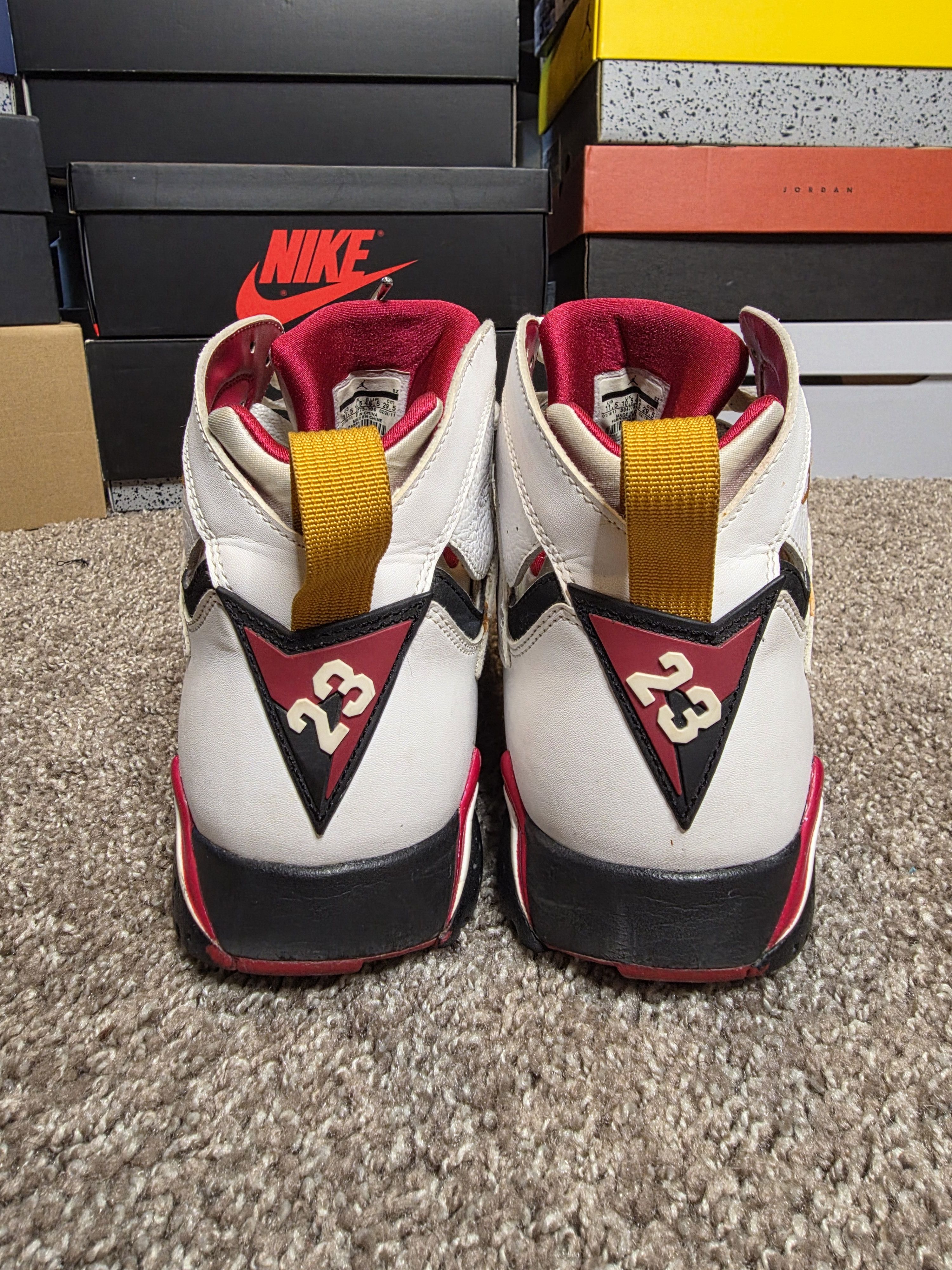Jordan Brand Air Jordan 7 Cardinal (2011) Size US 11.5 / EU 44-45 - 11 Thumbnail