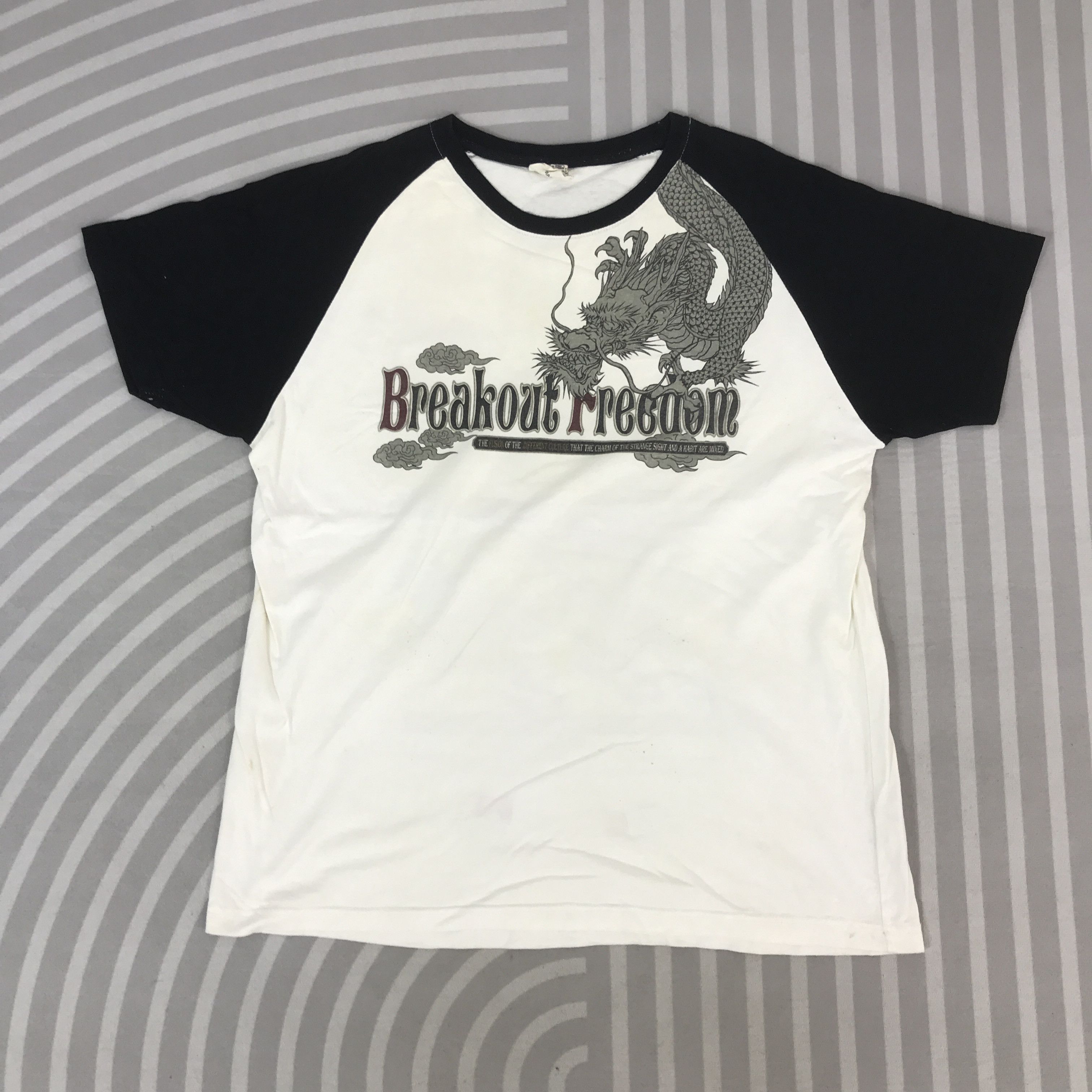 Japanese Brand Vintage Breakout Freedom japan design Rare Tshirts Size US XL / EU 56 / 4 - 3 Thumbnail