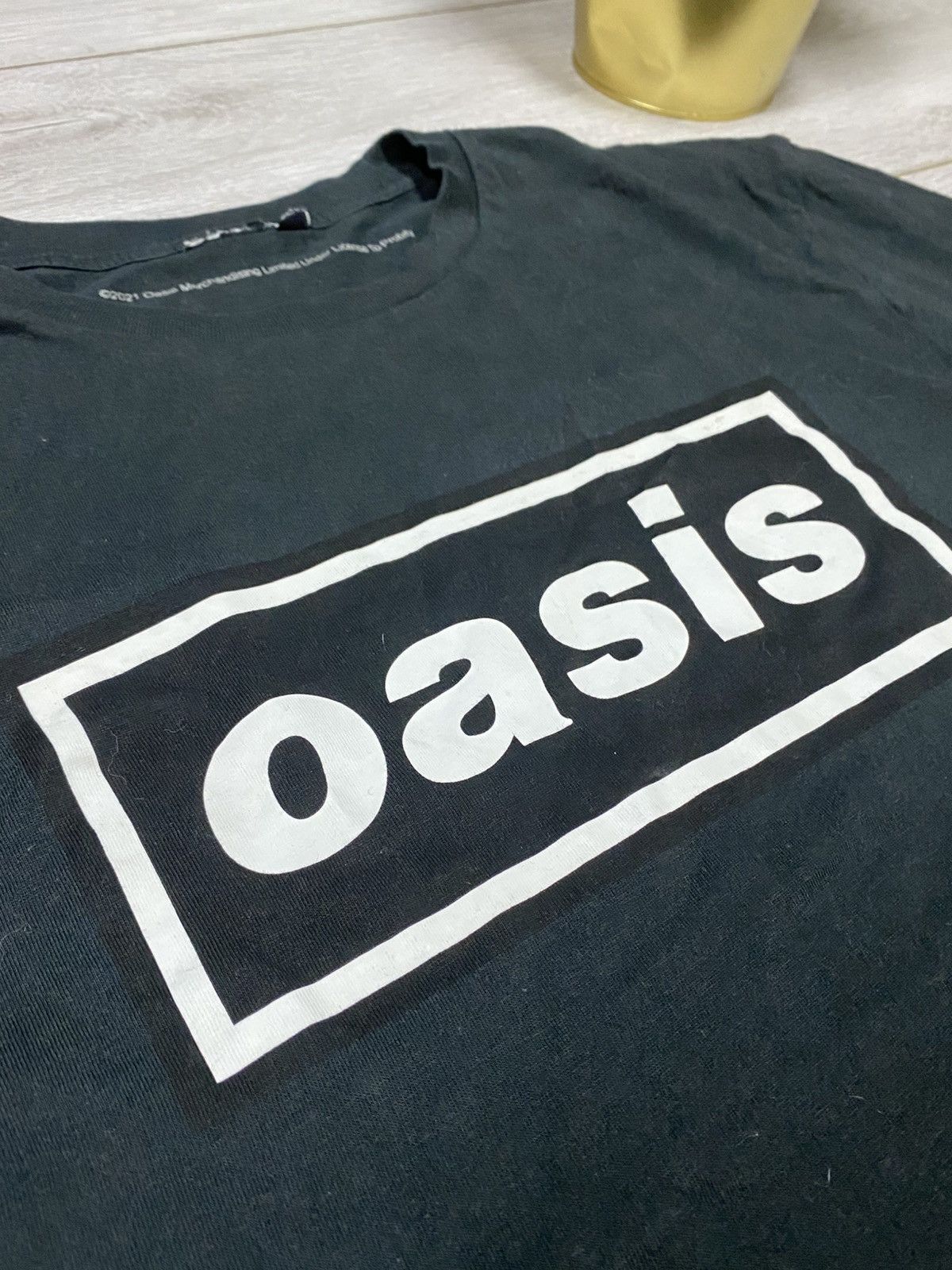 Band Tees Oasis Band 2021 Tee T-Shirt box logo Size US M / EU 48-50 / 2 - 5 Thumbnail