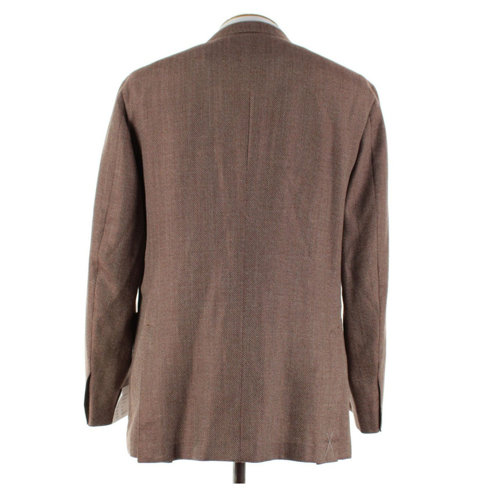 Luciano Barbera Luciano Barbera Sport Coat Size 44 US in Brown Size 44R - 5 Thumbnail