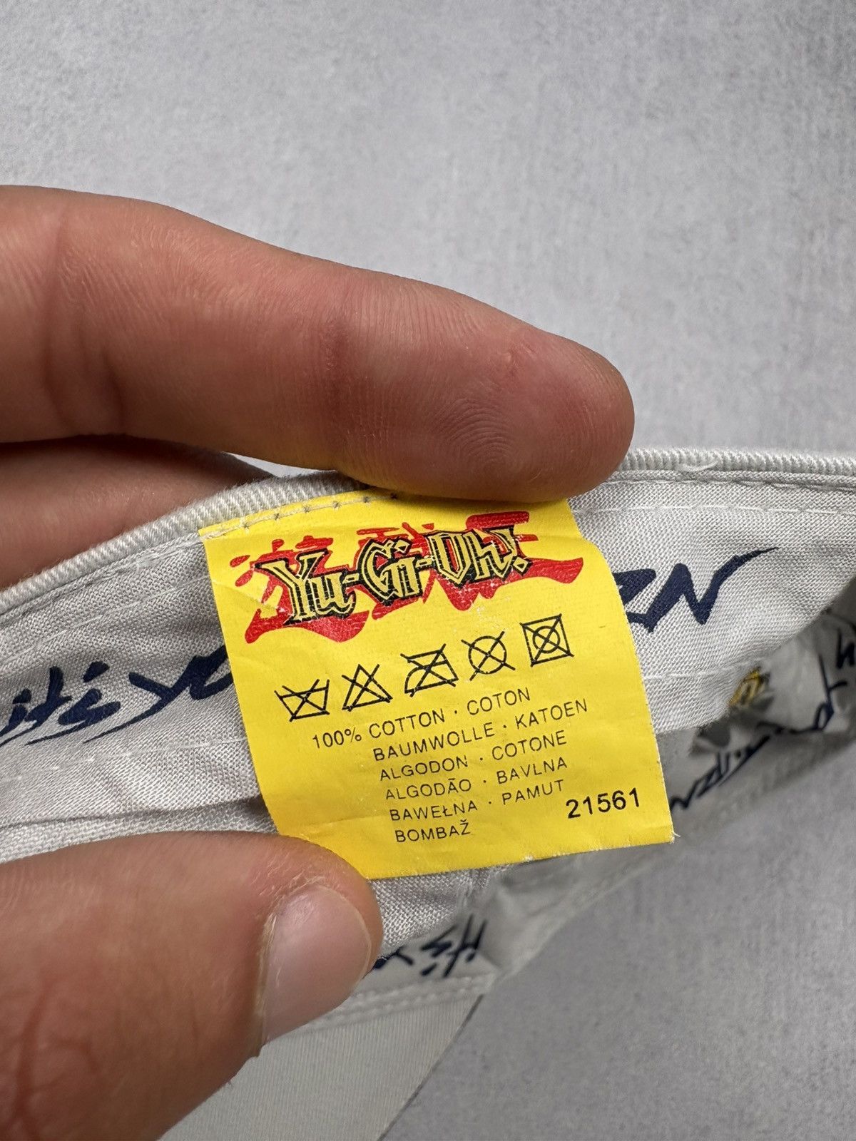 Anime Vintage 1996 Yu-Gi-Oh! Yami Yugi Let’s Duel! Cap Hat CTM Size ONE SIZE - 10 Thumbnail